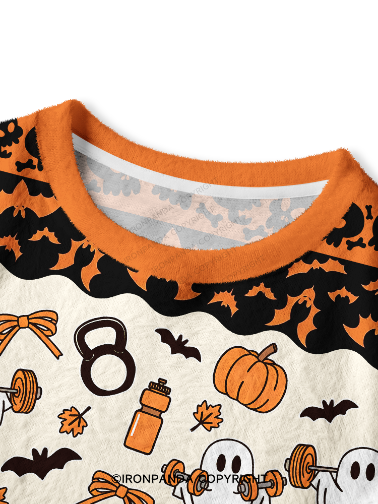 HOT GHOULS Crop Ugly Sweater