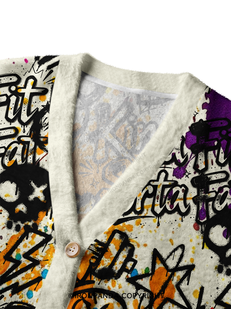 KINDA SORTA FIT WORKOUT Ugly Cardigan Sweater