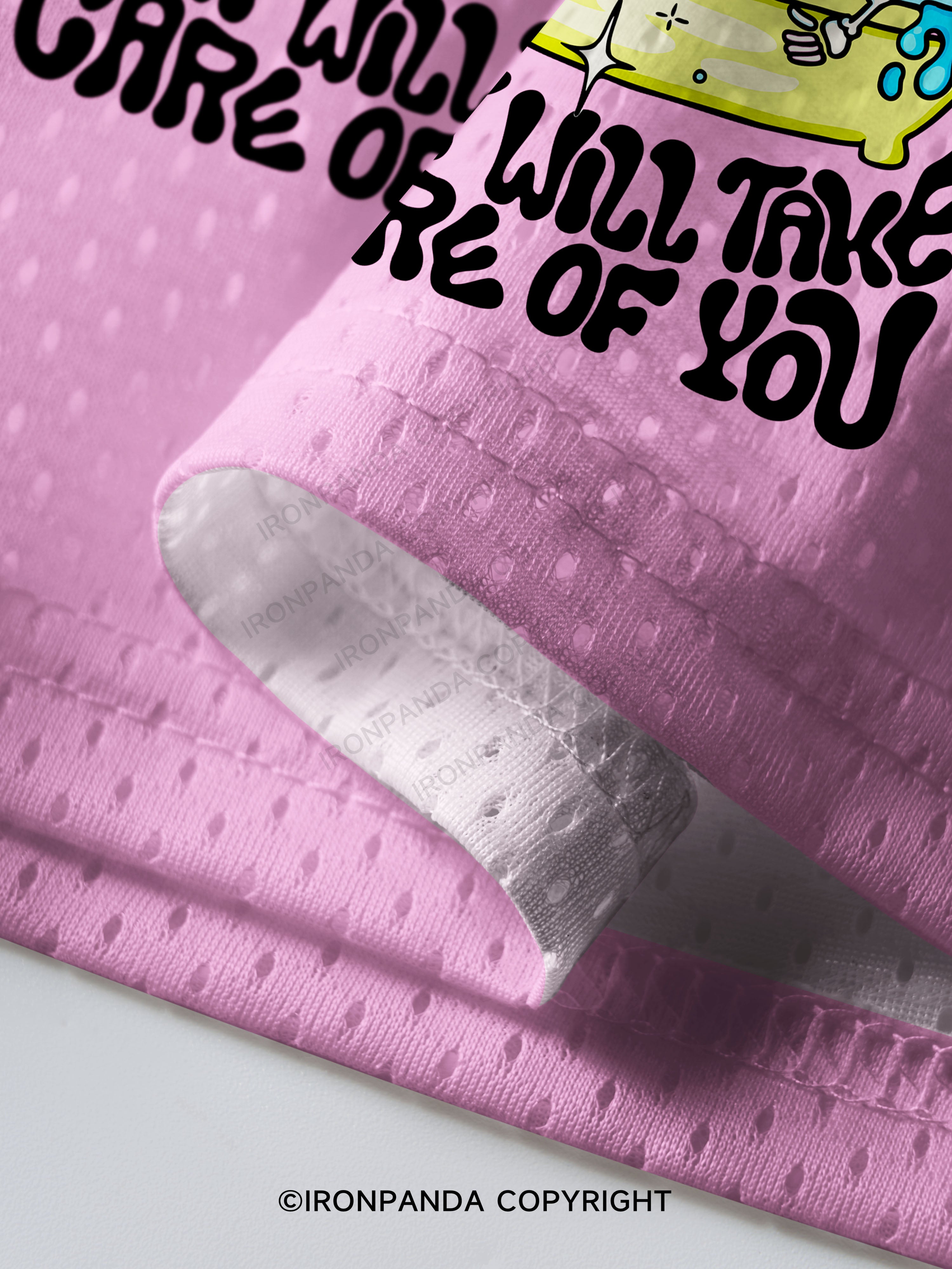 TAKE CARE OF YOUR MIND & IT WILL TAKE CARE OF YOU Mesh Jersey