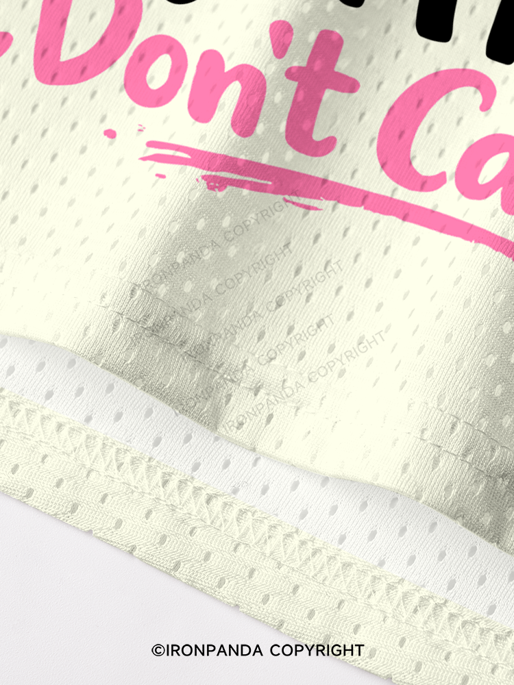 Gym Hair Don't Care Mesh Tank Top