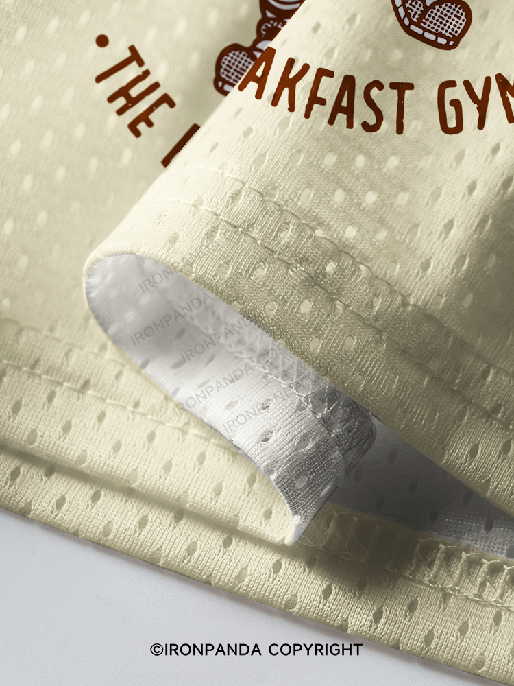STRONG COFFEE THE BREAKFAST GYM Mesh Jersey