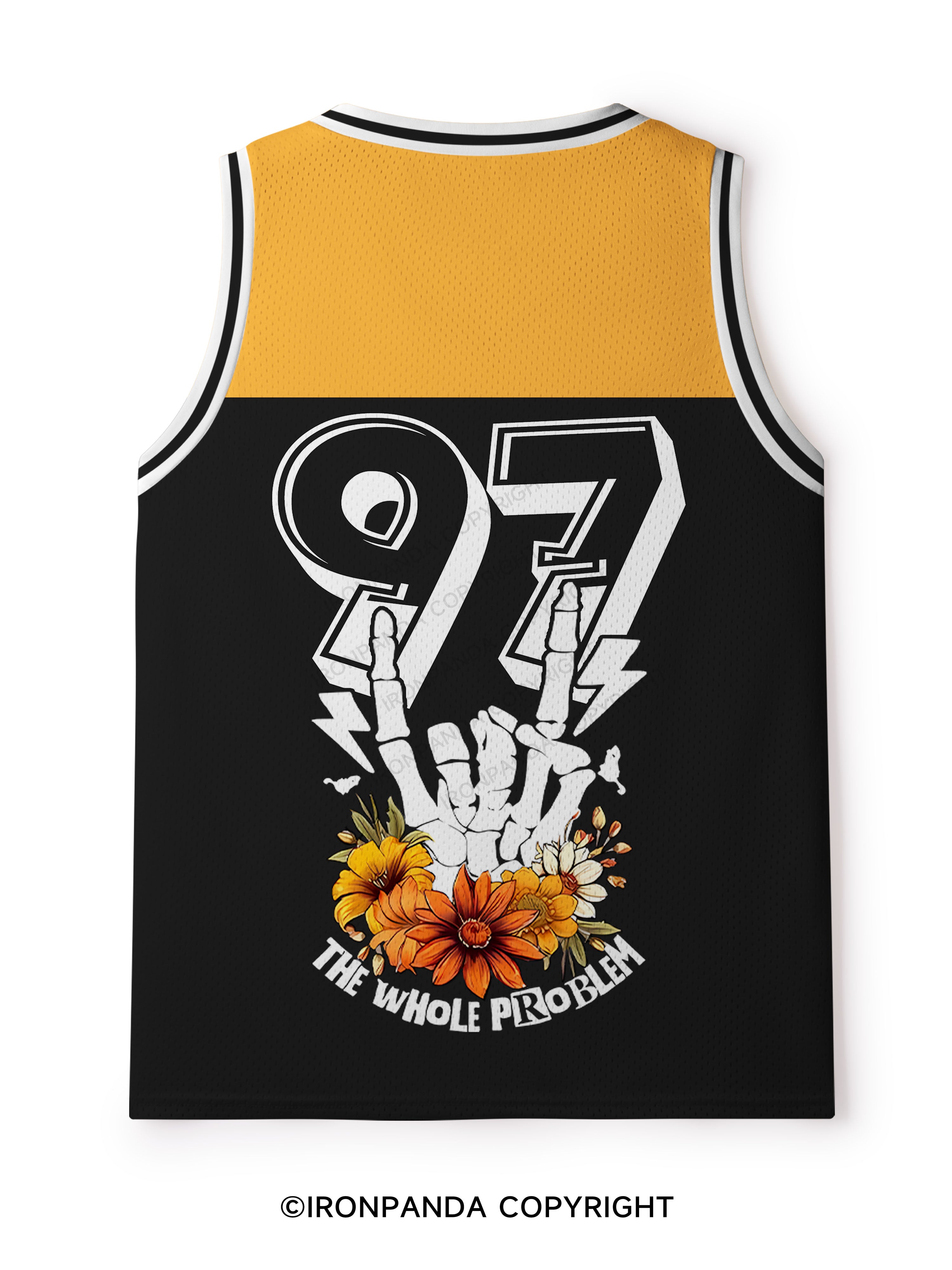 Don't be a part of the problem, be the whole problem Mesh Tank Top