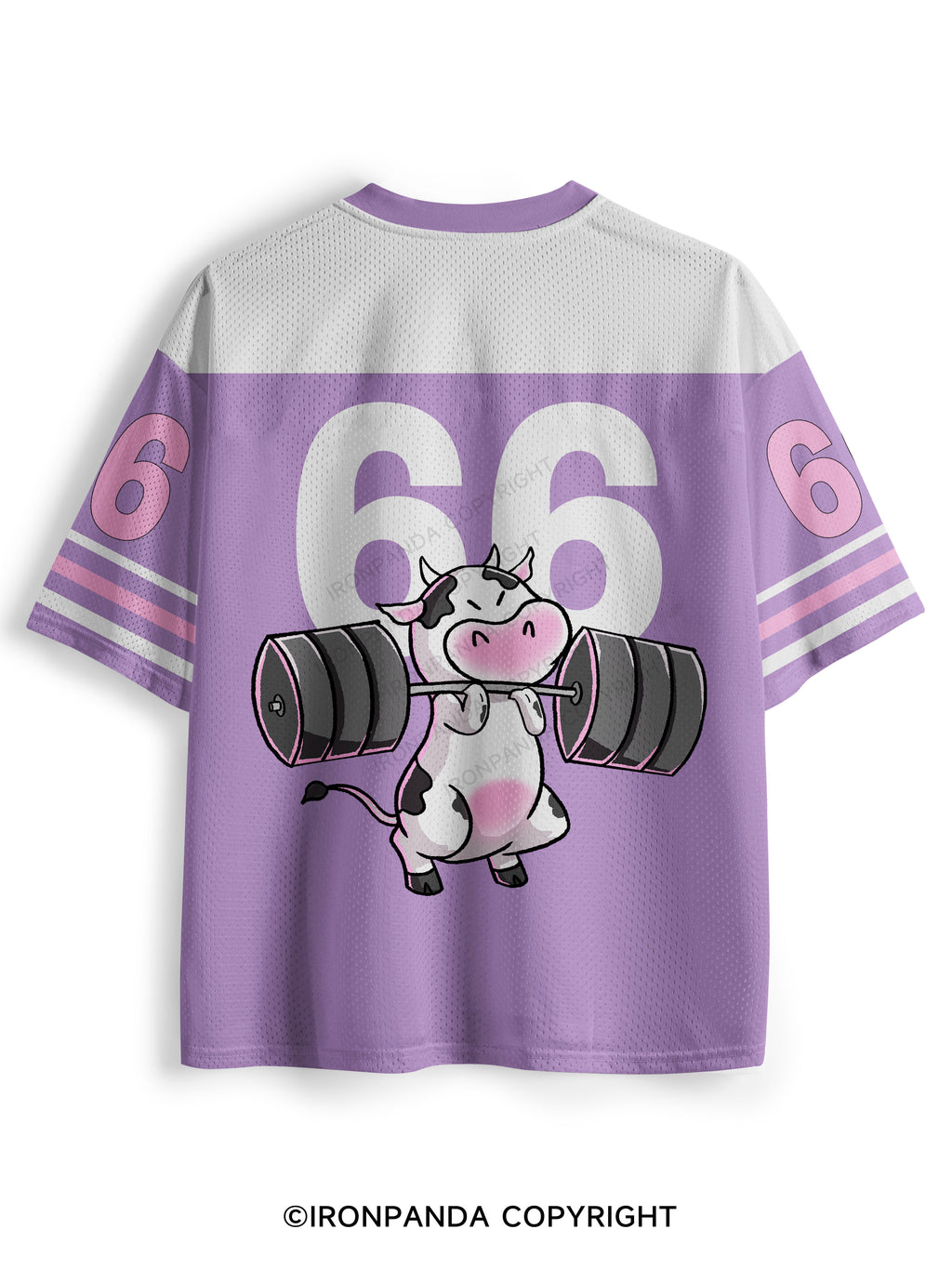 WORKING ON MY MOOSCLES Mesh Jersey