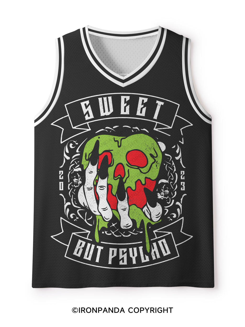 Apple kettlebell Mesh Tank Top