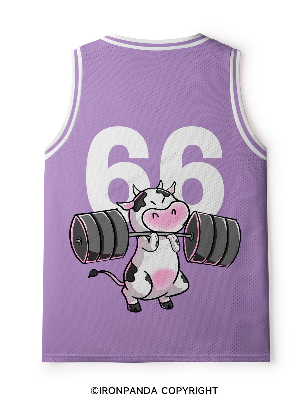 WORKING ON MY MOOSCLES Mesh Tank Top
