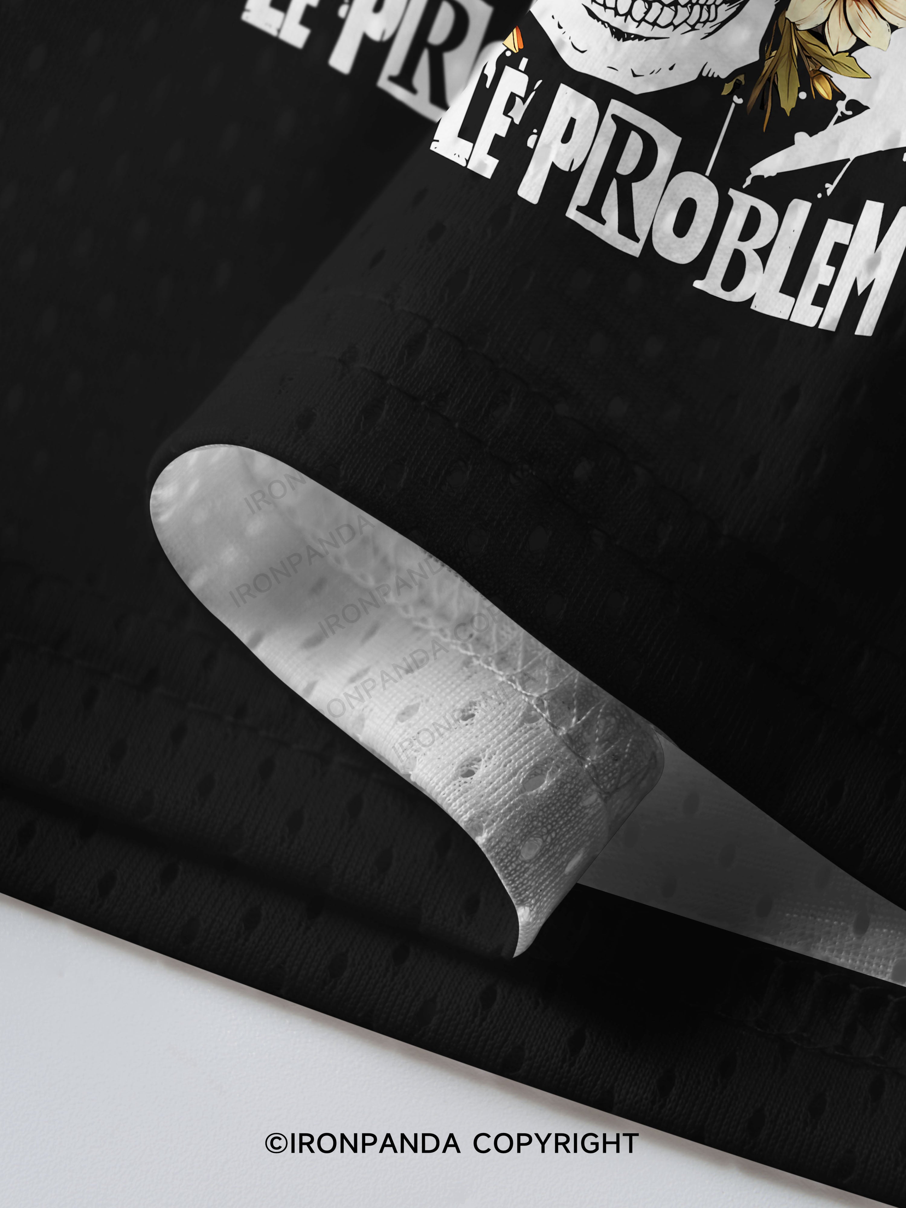 Don't be a part of the problem, be the whole problem Mesh Jersey