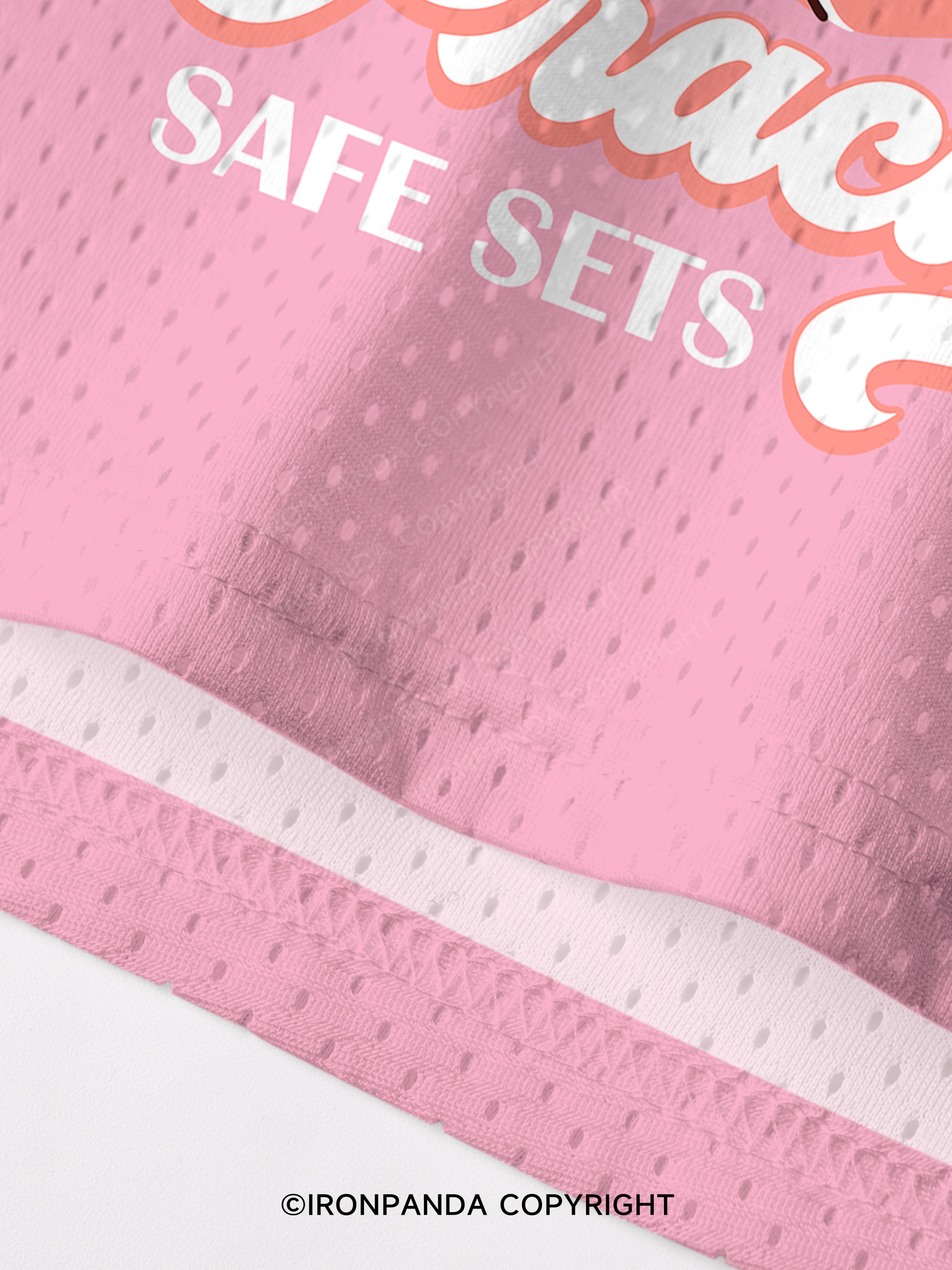 Practice Safe Sets Mesh Tank Top