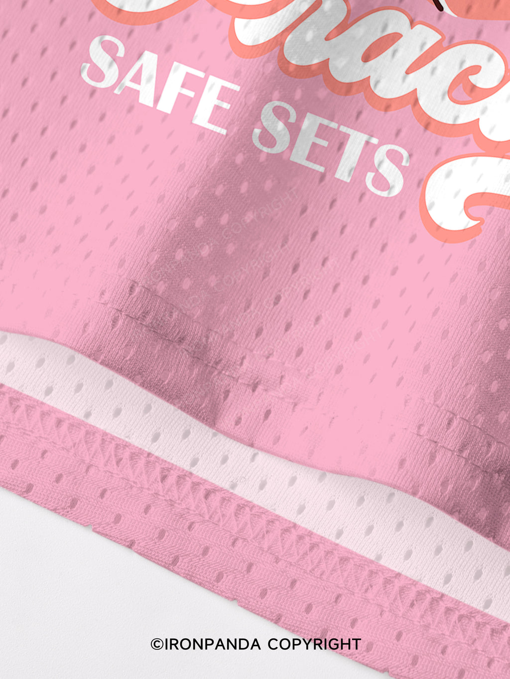 Practice Safe Sets Mesh Tank Top