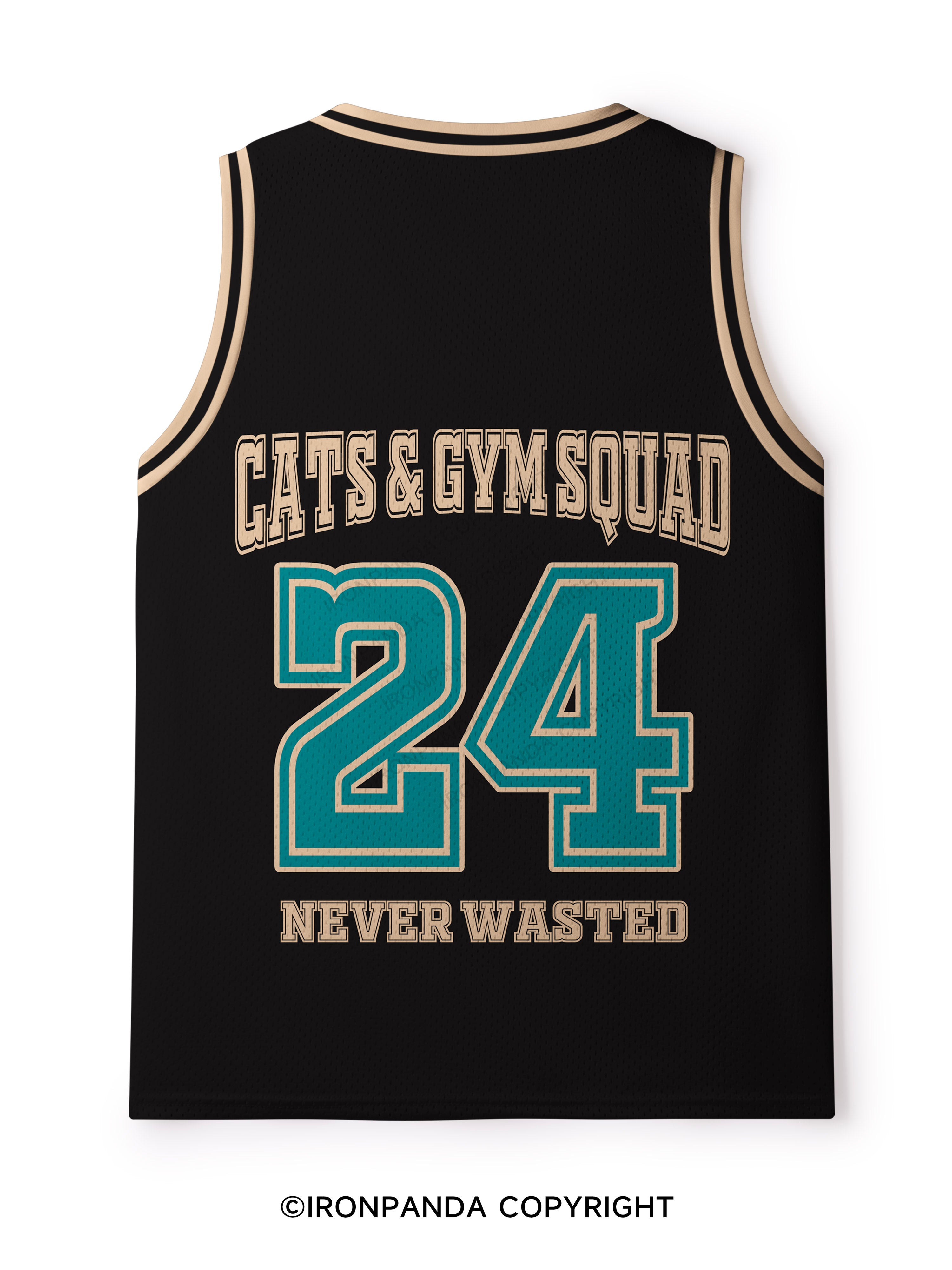 Time Spent with Cats and Gym Is Never Mesh Tank Top