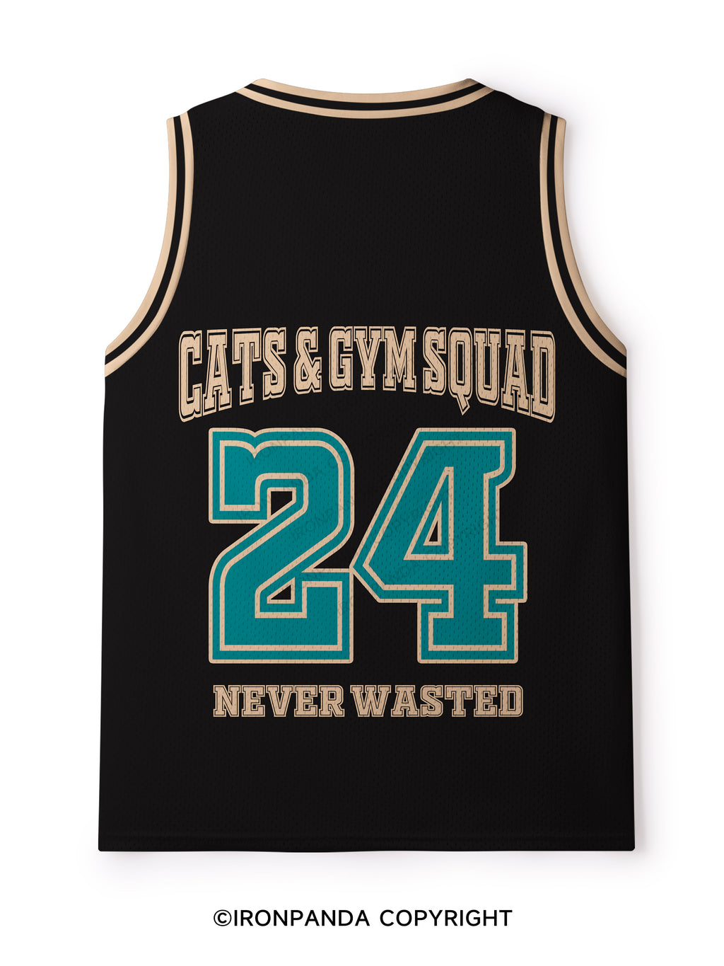 Time Spent with Cats and Gym Is Never Mesh Tank Top