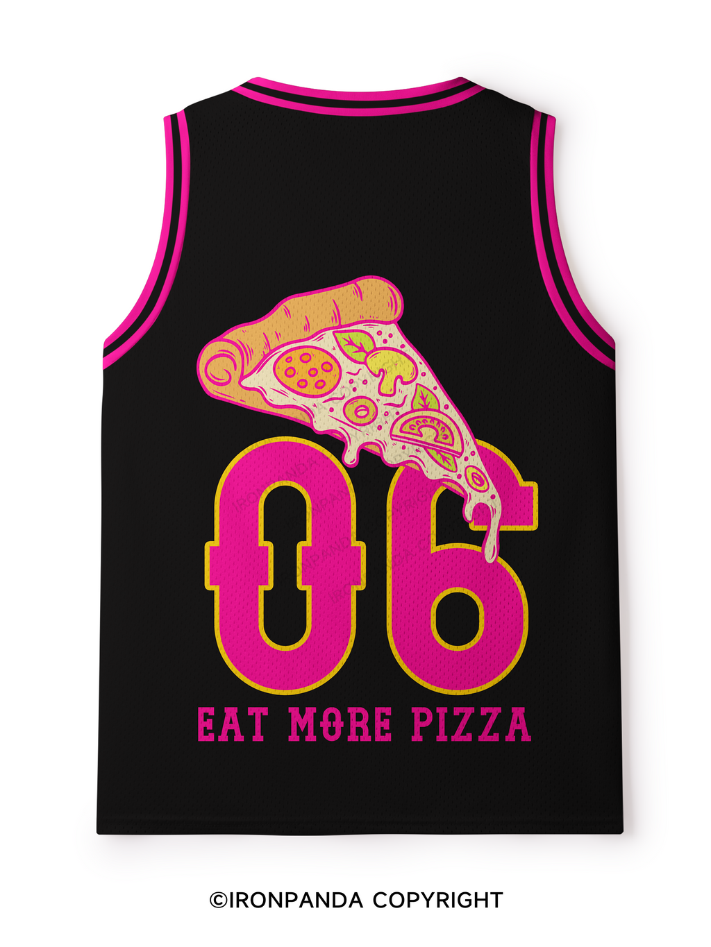 I WORKOUT SO I CAN EAT MORE PIZZA Mesh Tank Top