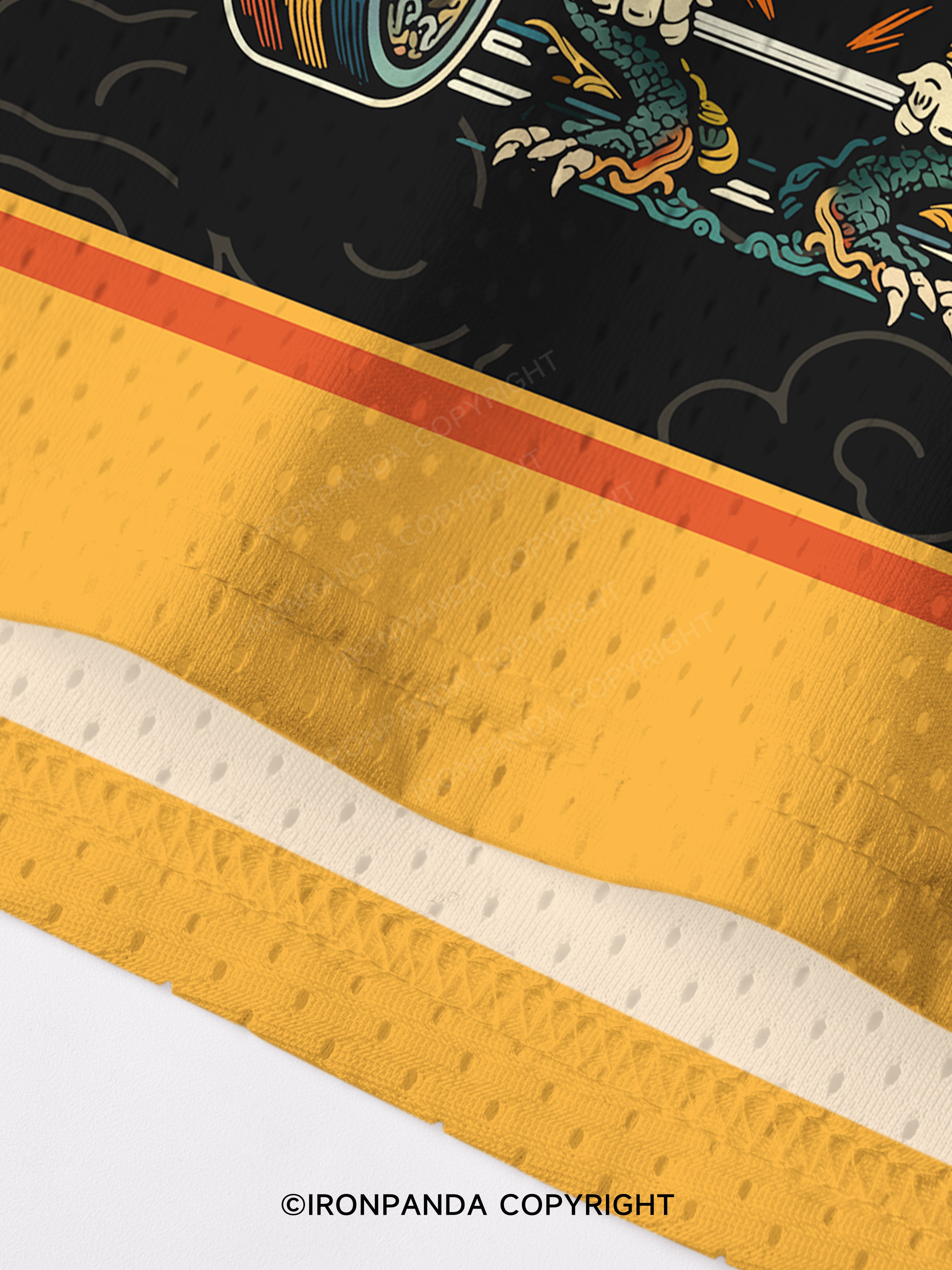 Chinese dragon Mesh Tank Top