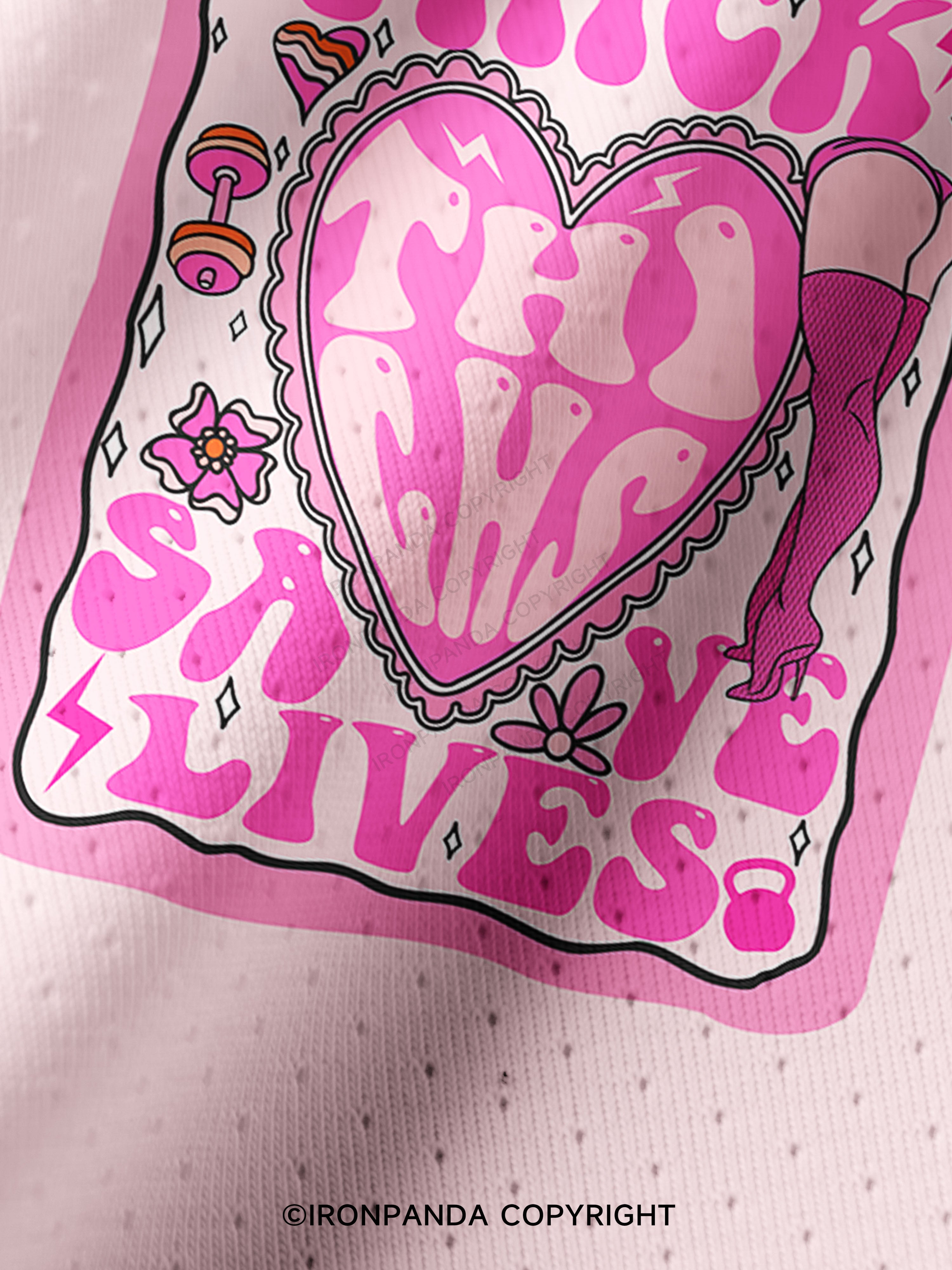 Thick Thighs Save Lives Pro Mesh Jersey