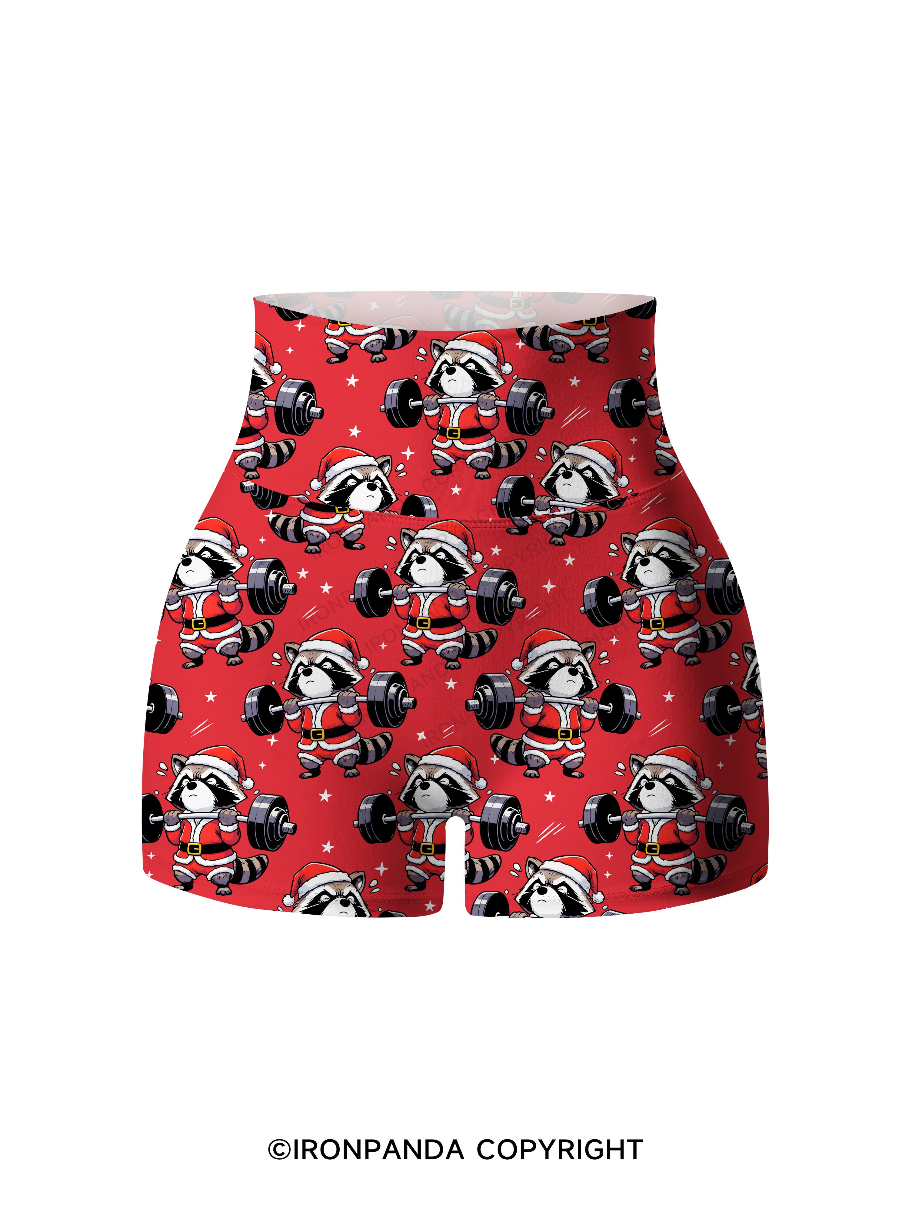 KINDA FIT, SORTA JOLLY Printed Yoga Shorts
