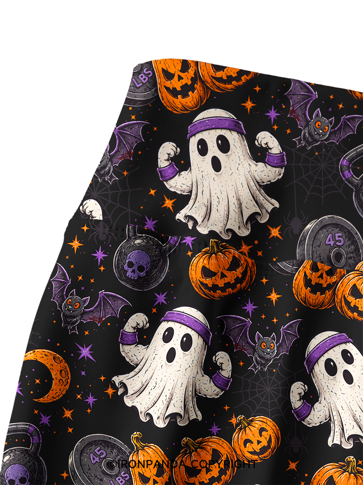 Creep It Lifting Halloween Printed Yoga Pants