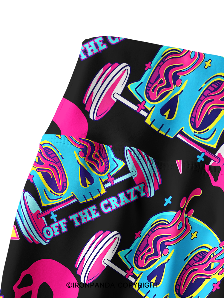 I Workout To Burn Off The Crazy Printed Yoga Pants