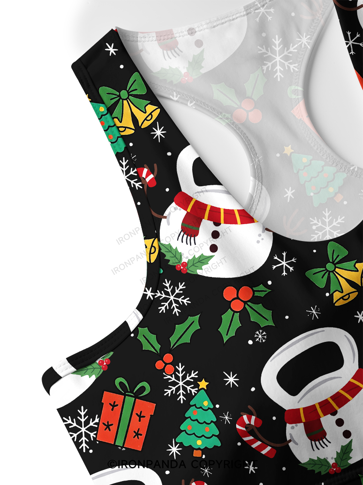 Frosty Kettlebell Racerback Sports Bra