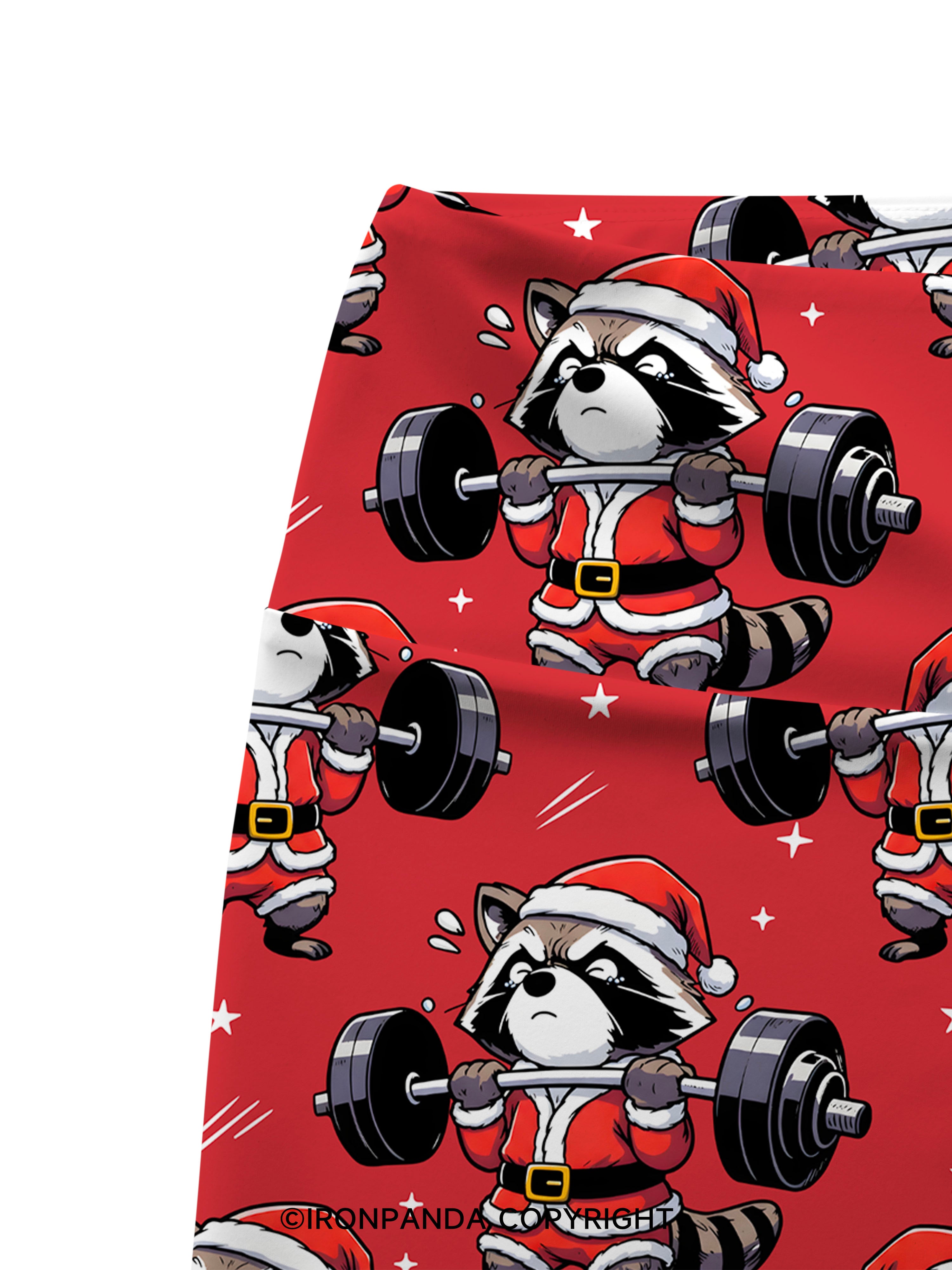 KINDA FIT, SORTA JOLLY Printed Yoga Cycling Shorts