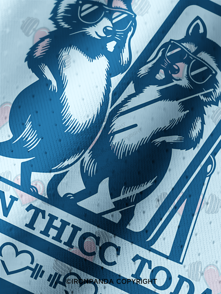 DAMN, MIGHT HAVE TO CALL IN THICC TODAY RACCOON Pro Mesh Jersey