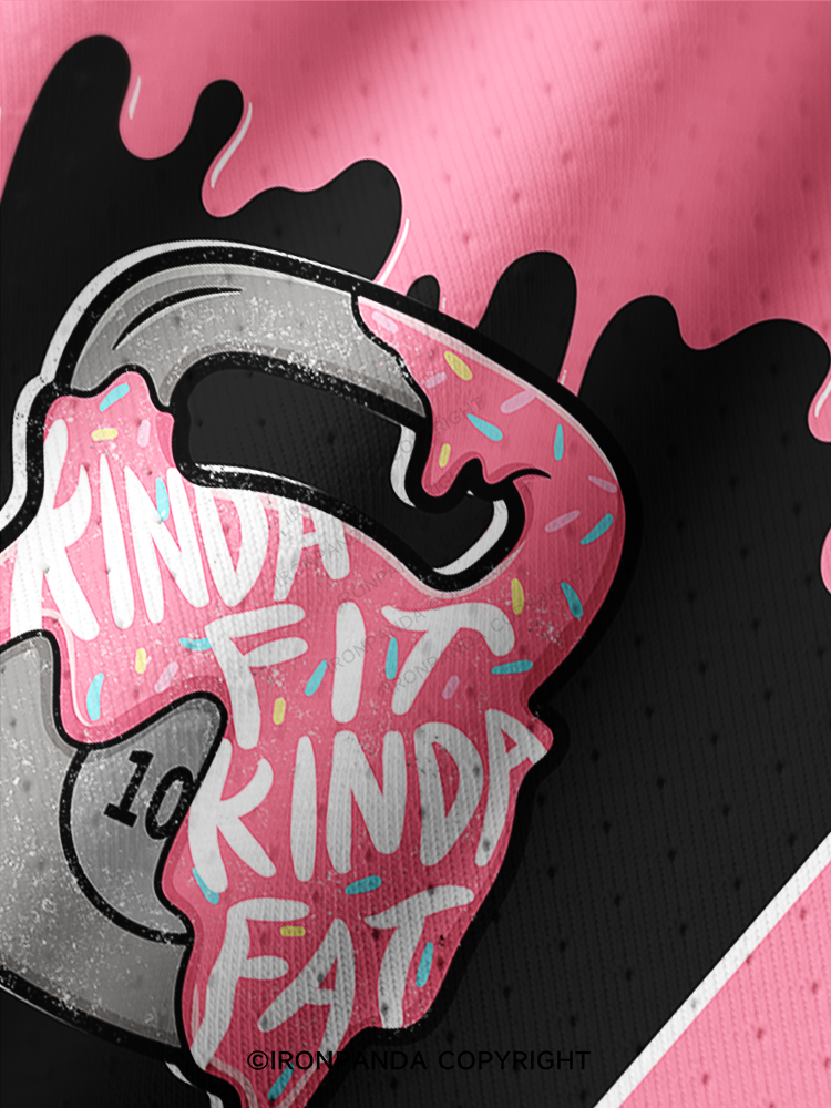 kinda fit sorta fat Kettlebell Pro Mesh Jersey