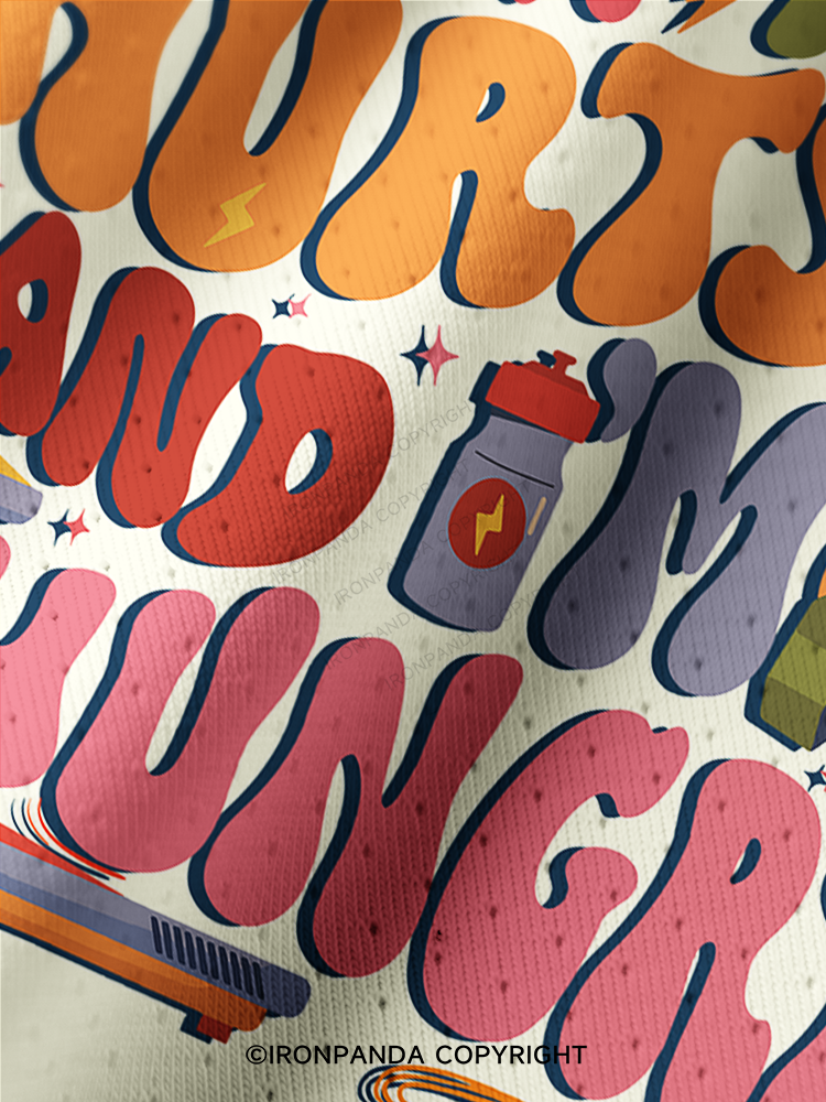 Everything Hurts And I'm Hungry Cute Pro Mesh Jersey