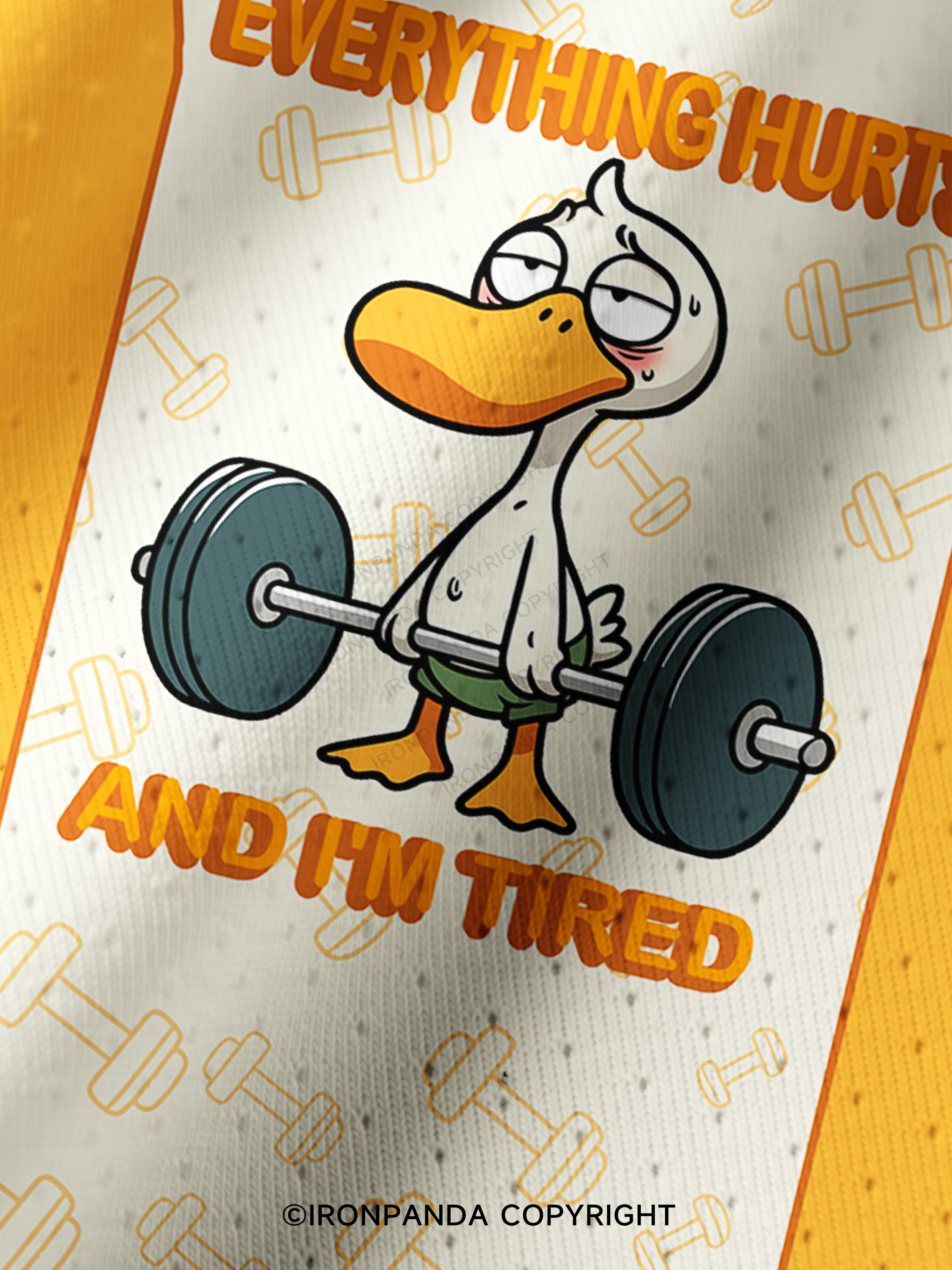 everything hurt and i am tired duck Pro Mesh Jersey