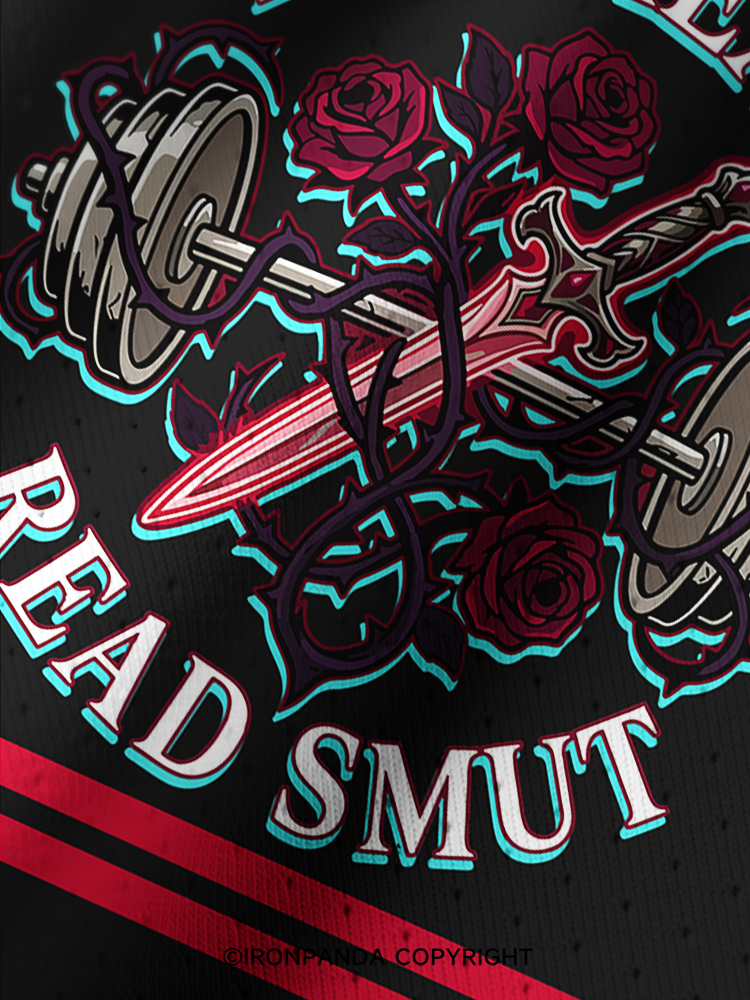 LIFT HEAVY READ SMUT Pro Mesh Jersey