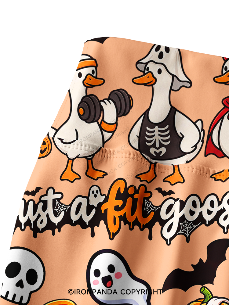 Just a Fit Goose Printed Yoga Pants