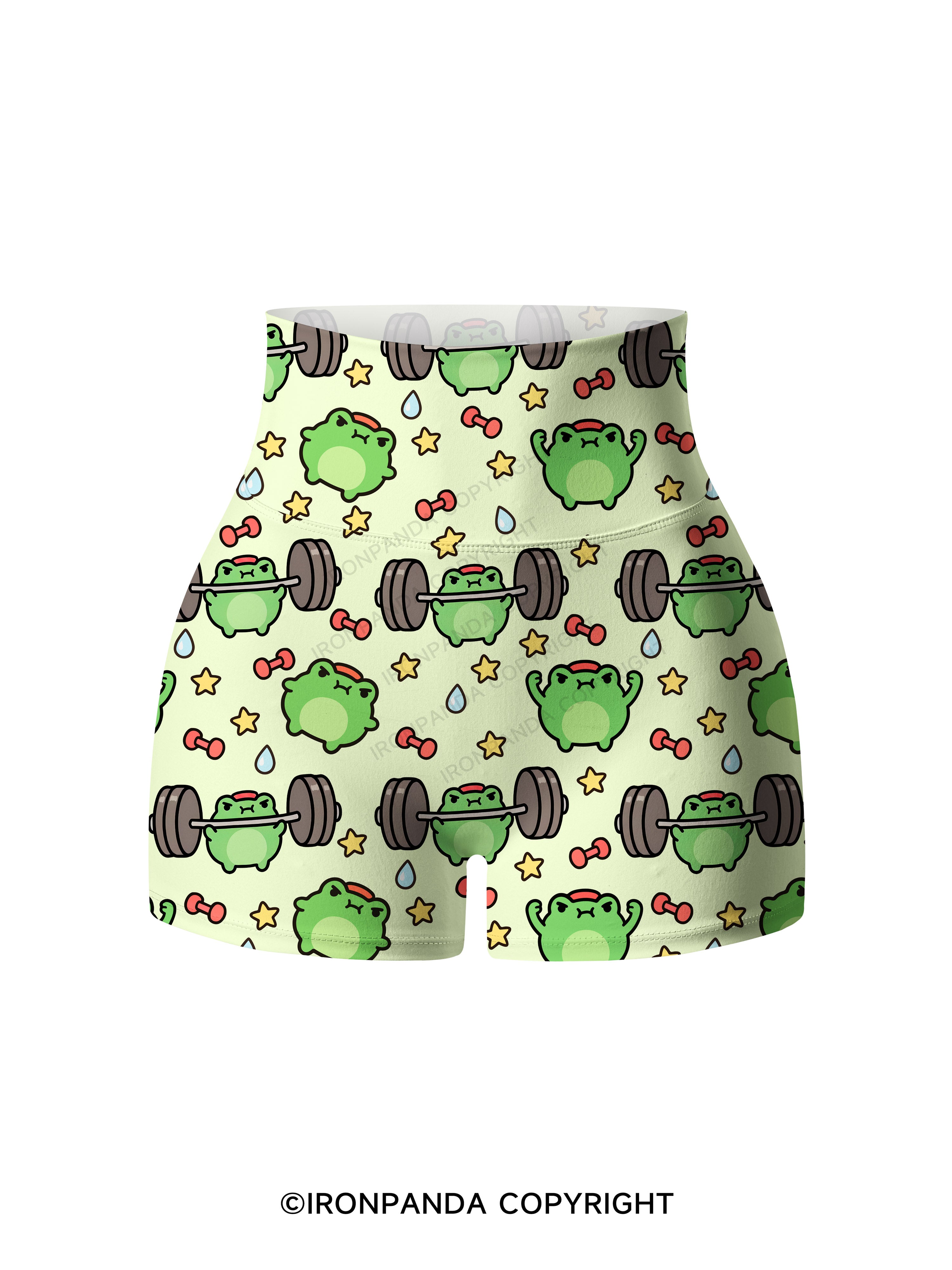 I'M DOING MY BEST, OKAY? Printed Yoga Shorts