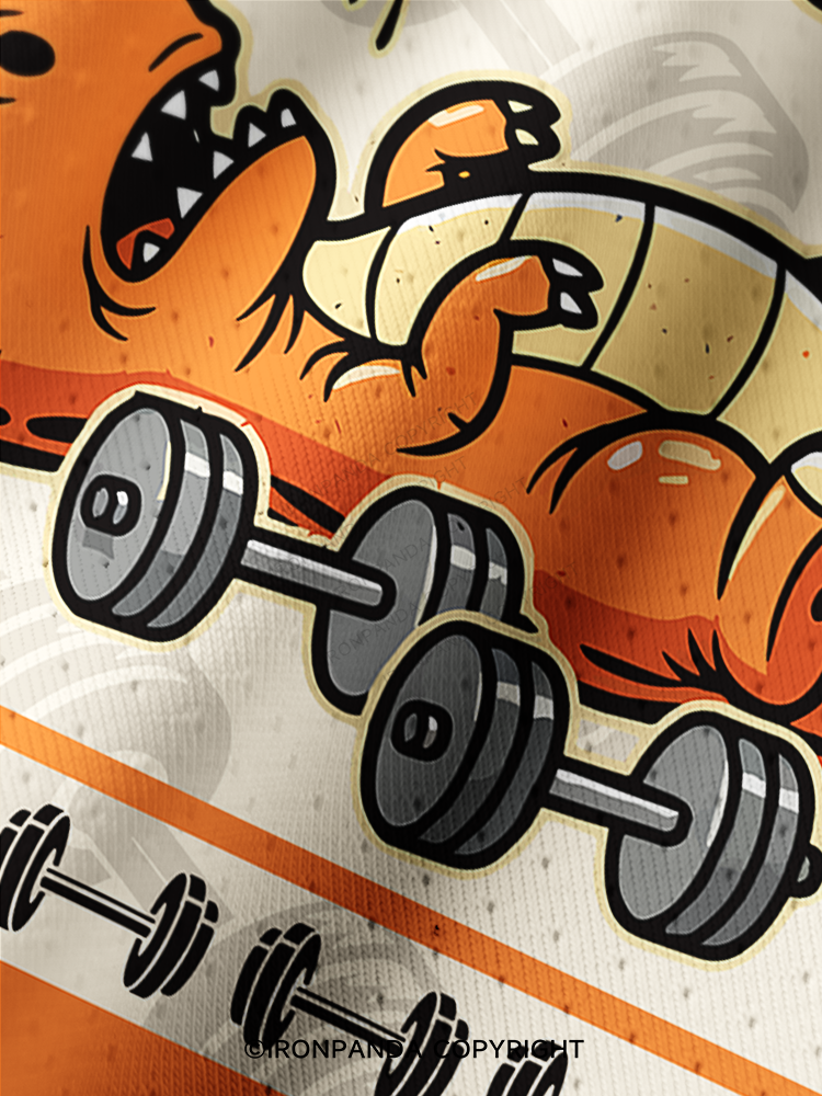 Dino-Sore Lifter Workout Pro Mesh Jersey