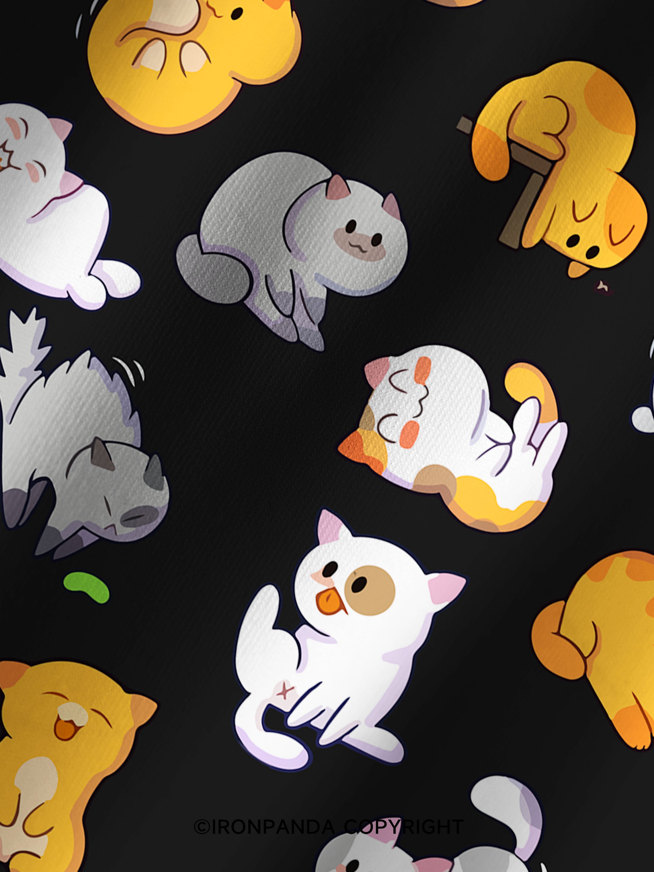 CAT YOGA Printed Yoga Shorts