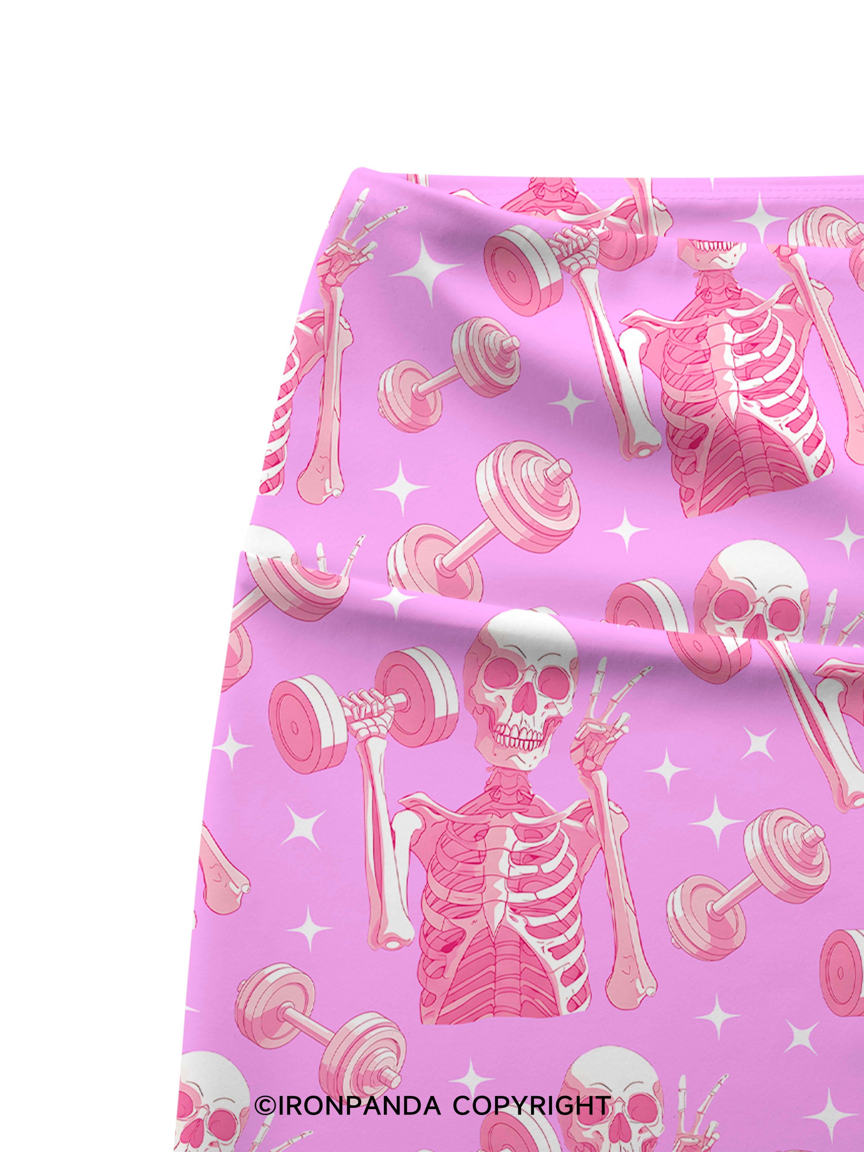 NEVER BETTER Printed Yoga Cycling Shorts