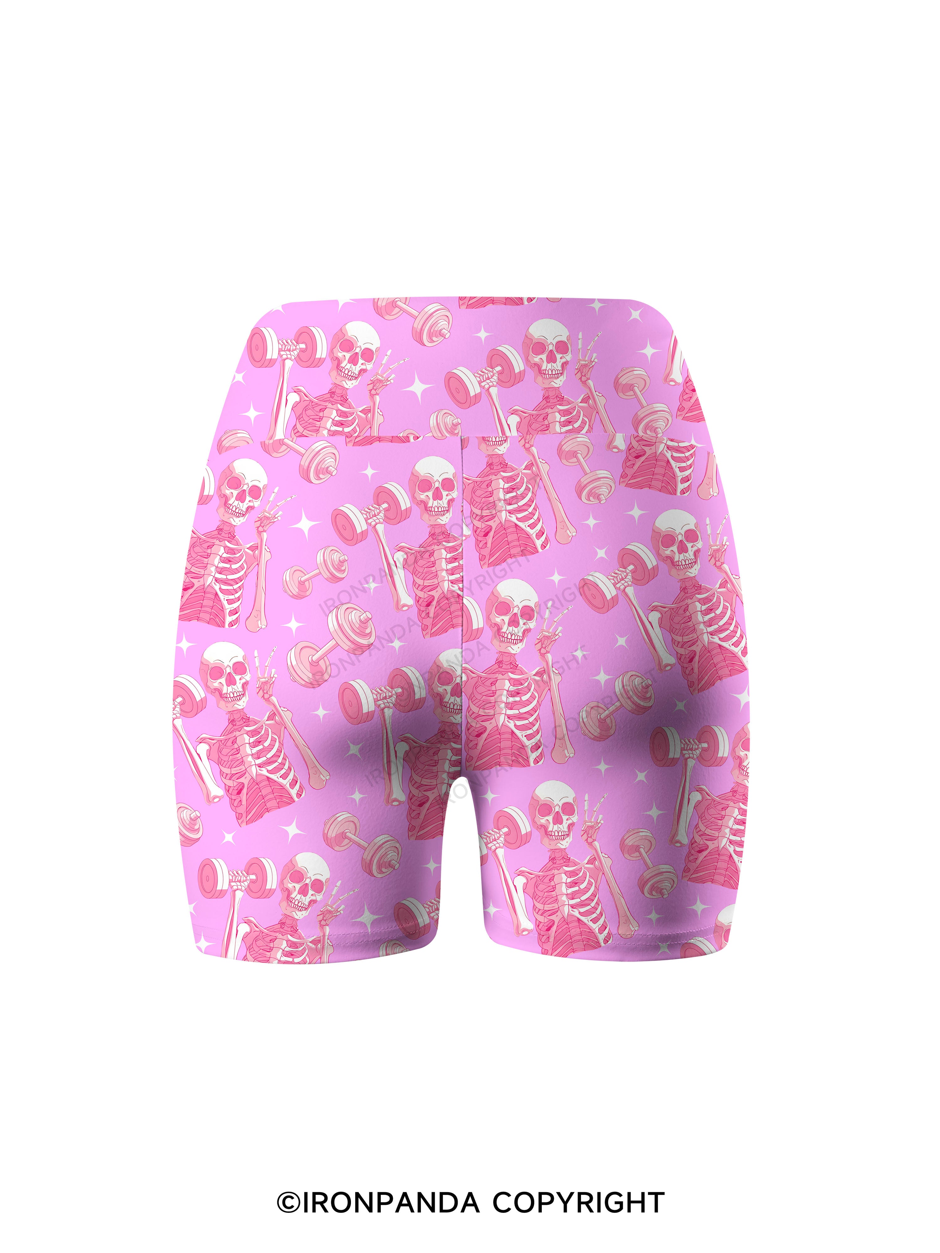 NEVER BETTER Printed Yoga Cycling Shorts