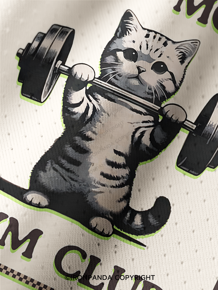 cat mom gym club Pro Mesh Jersey