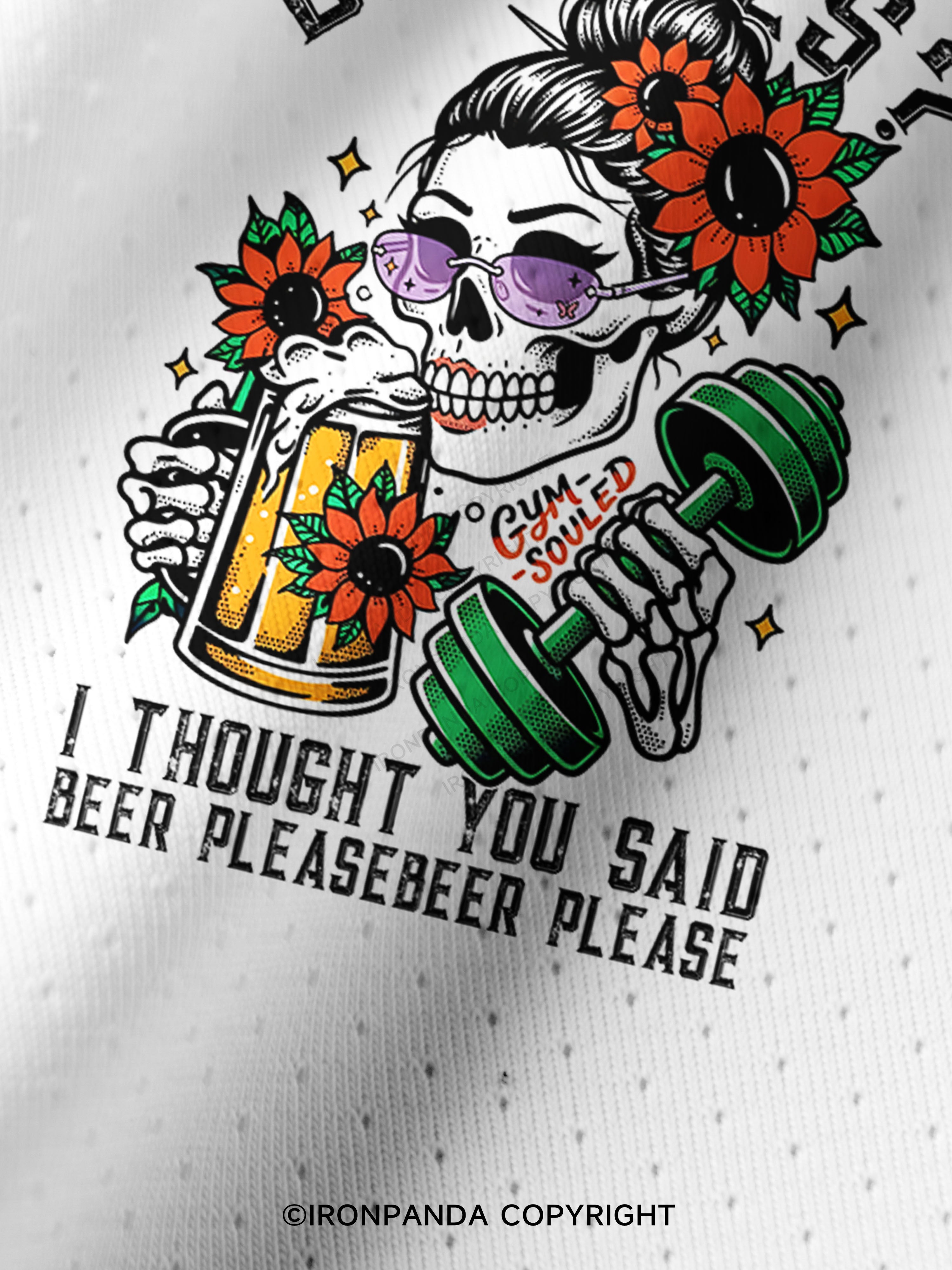 BURPEES ？I THOUGHT YOU SAID BEER PLEASE Pro Mesh Jersey