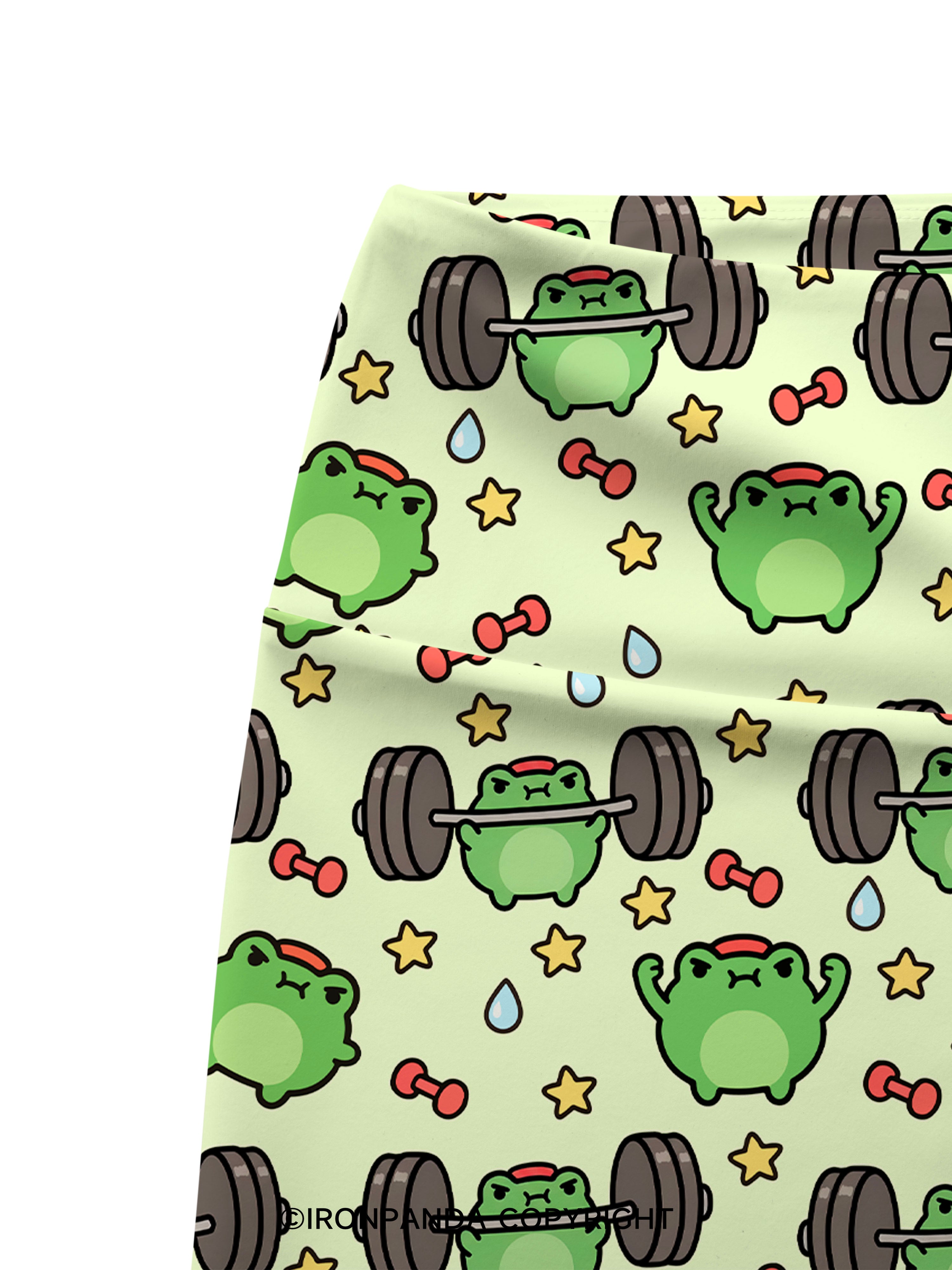 I'M DOING MY BEST, OKAY? Printed Yoga Cycling Shorts
