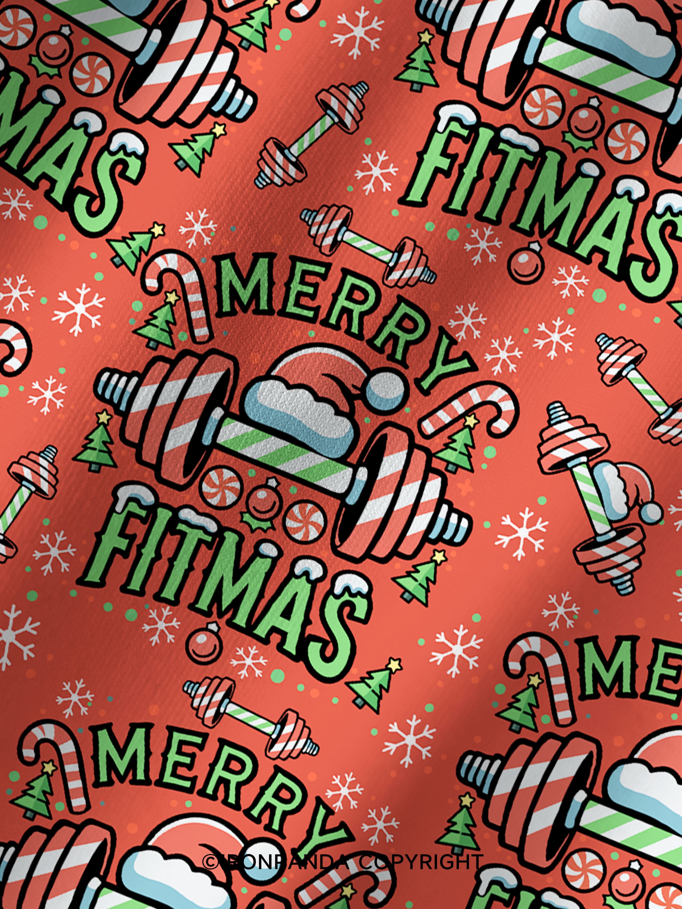 MERRY FITMAS Printed Yoga Shorts