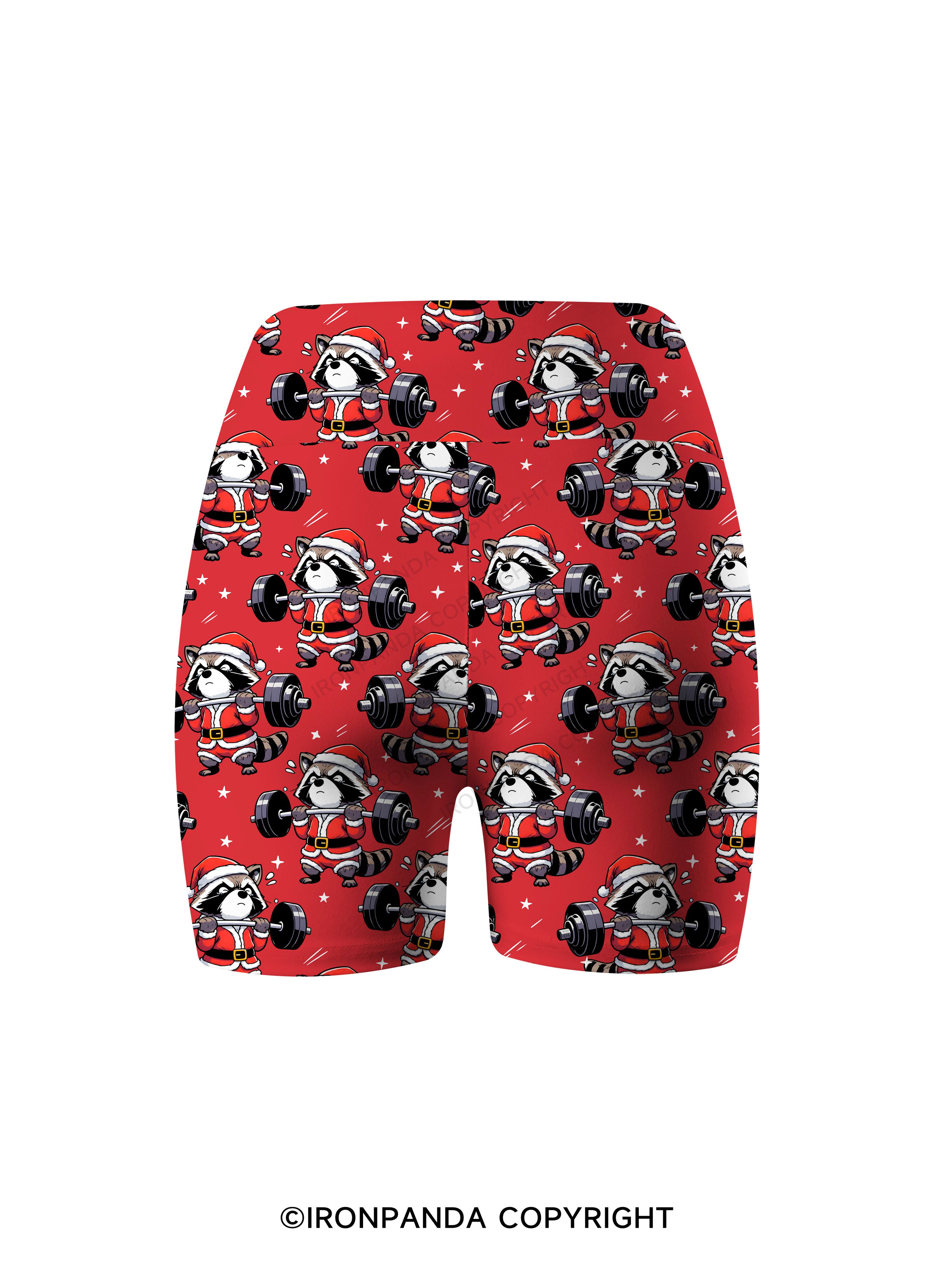 KINDA FIT, SORTA JOLLY Printed Yoga Cycling Shorts