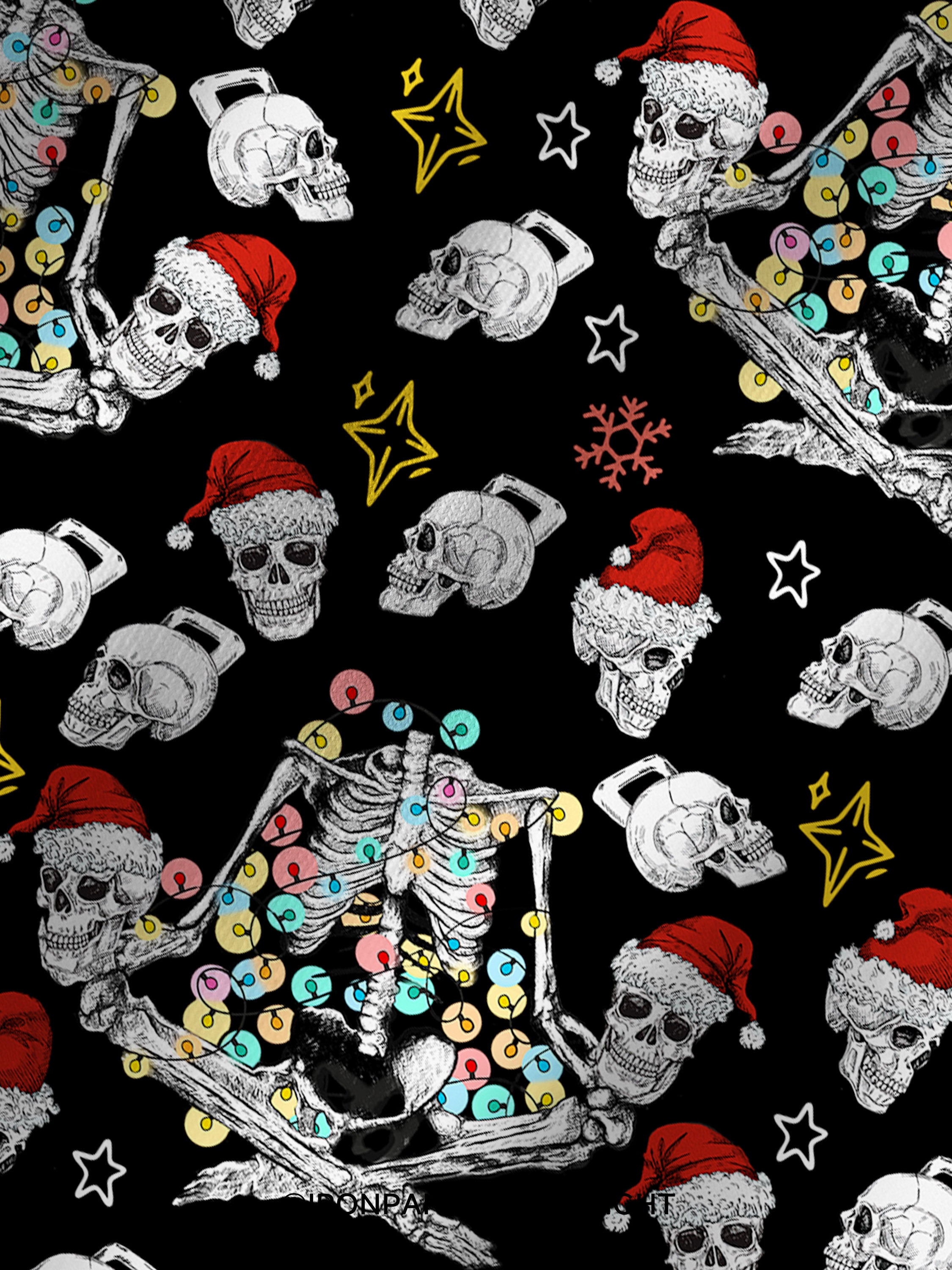 Merry Mindfulness Printed Yoga Shorts