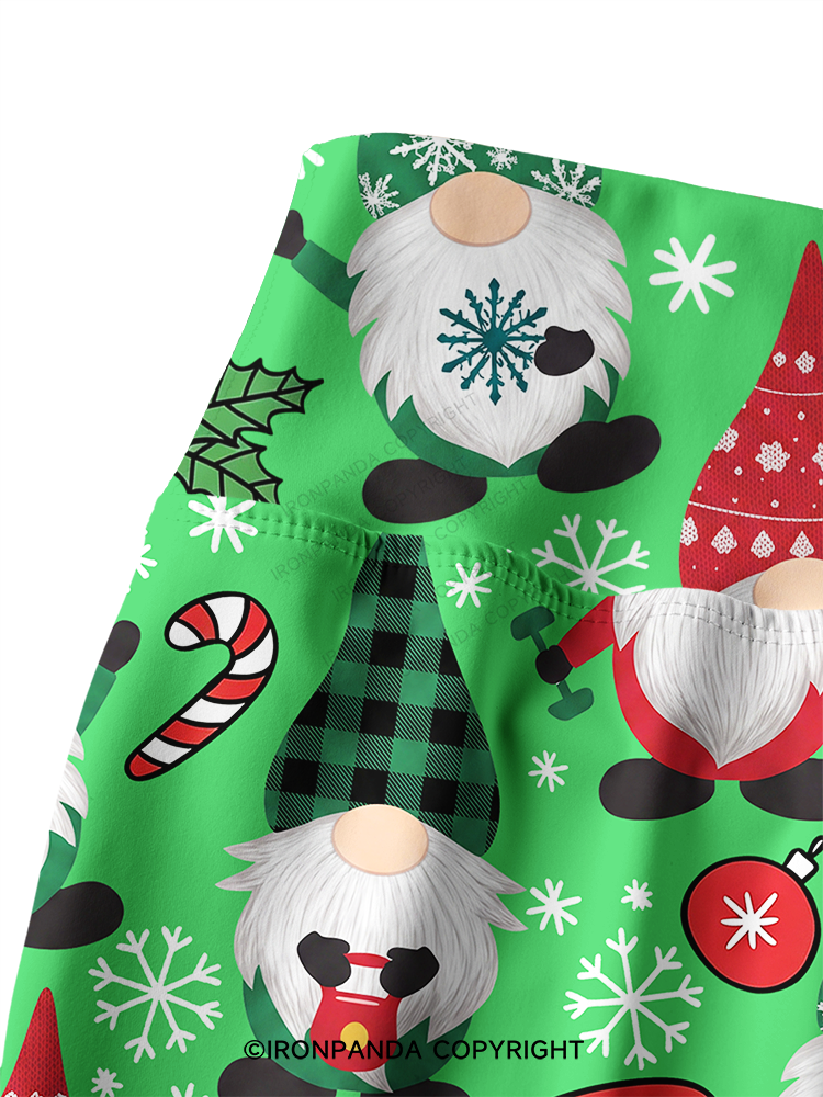 Sweating with my Gnomies Printed Yoga Pants