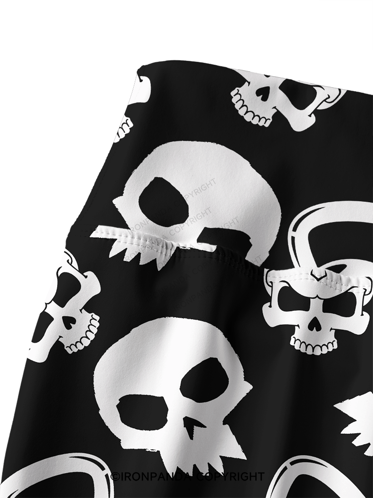 KETTLEBELL SKULL FITNESS Yoga Printed Yoga Pants