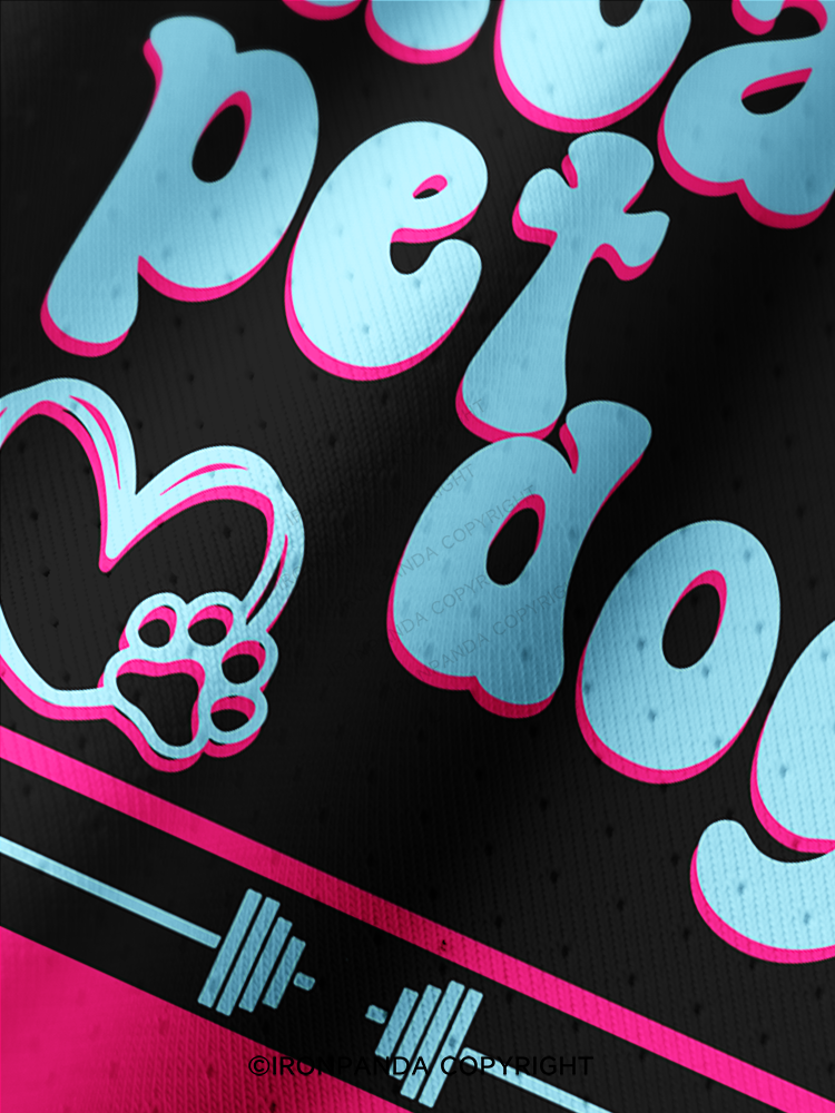 Lift Heavy Pet Dogs Pro Mesh Jersey