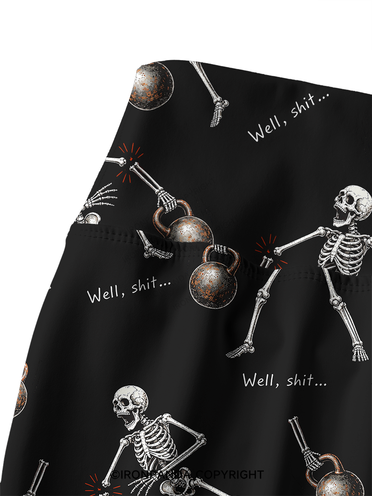 Well Shit... Printed Yoga Pants