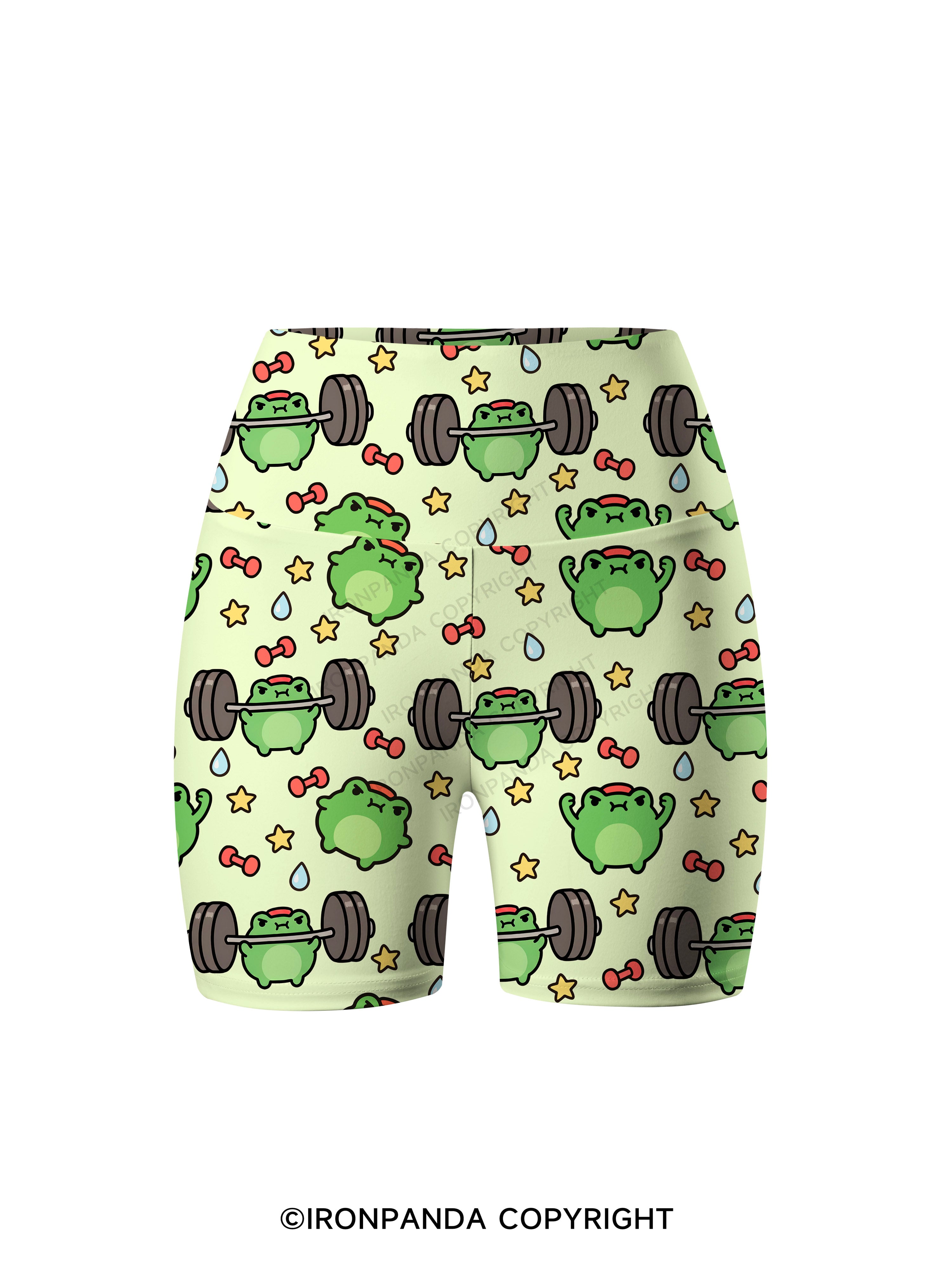 I'M DOING MY BEST, OKAY? Printed Yoga Cycling Shorts