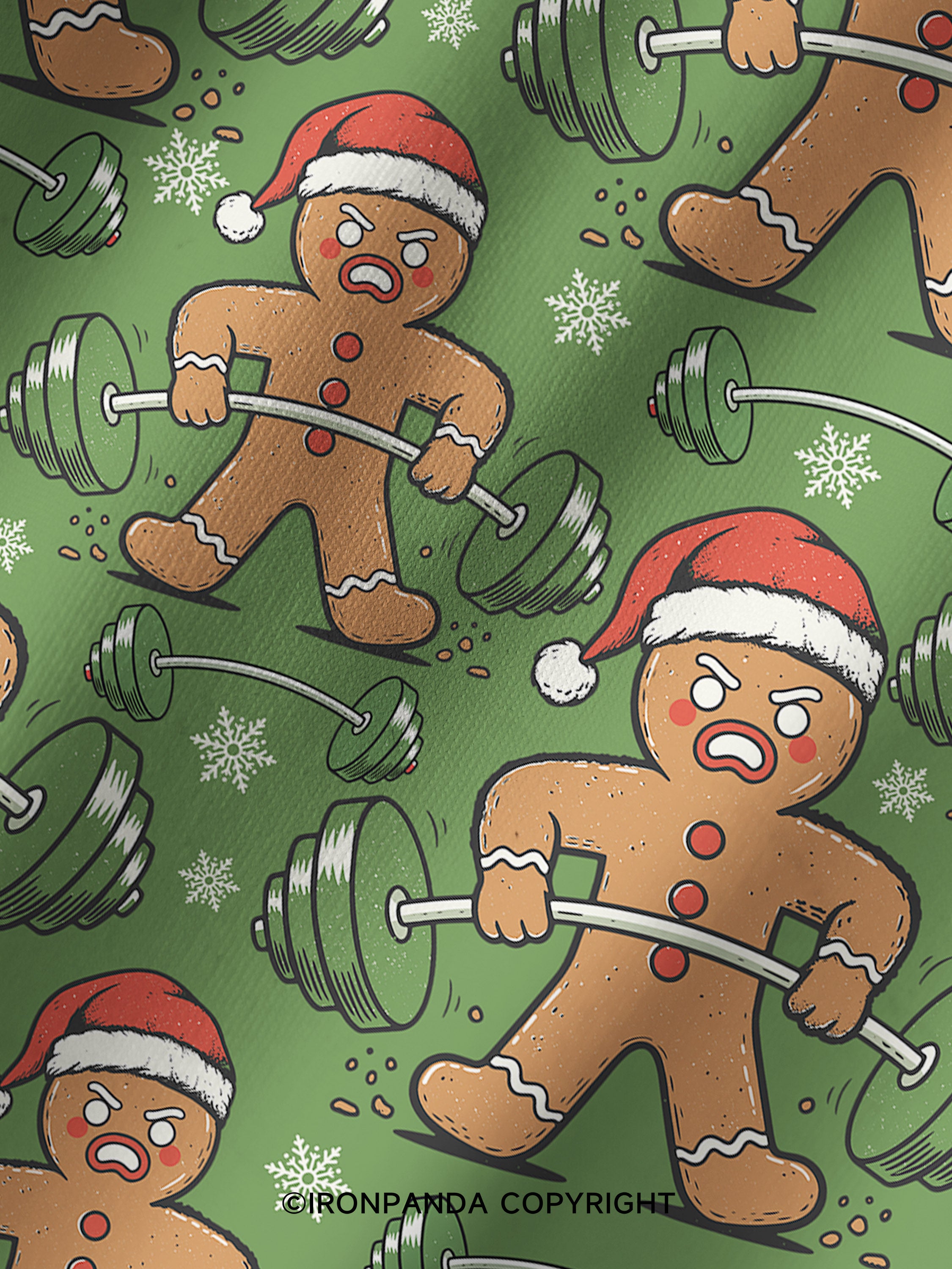 oh,snap Printed Yoga Shorts