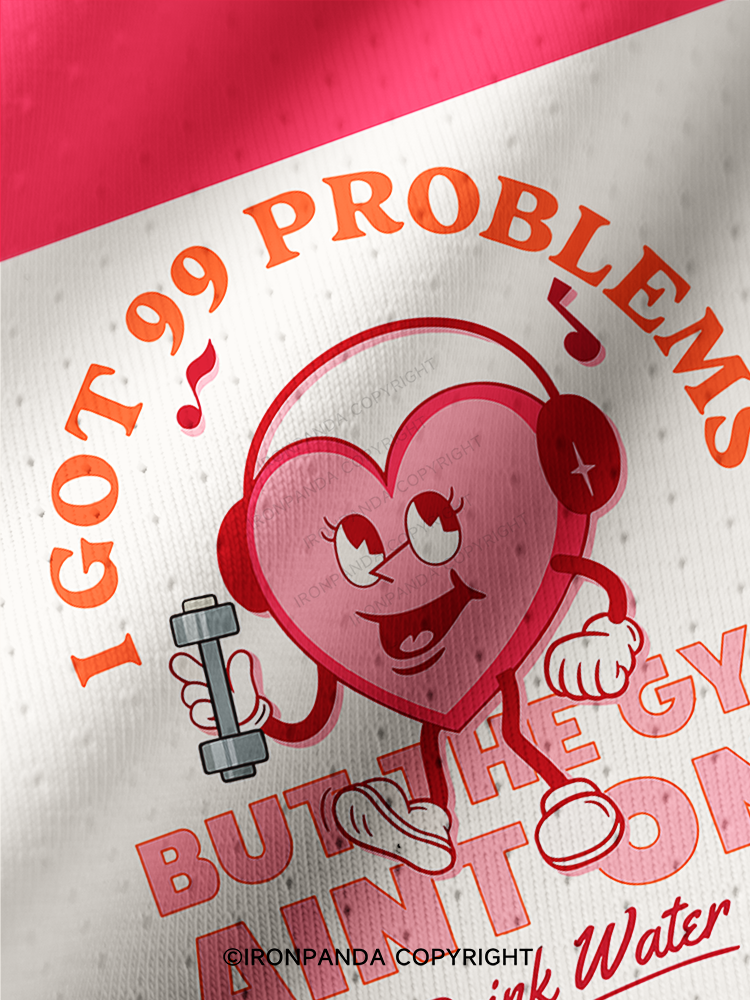 99 Problems But The Gym Aint One Pro Mesh Jersey