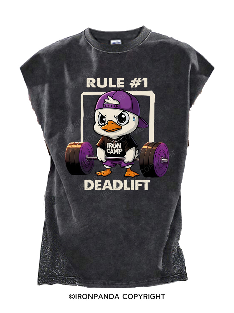 Duck Deadlift Cut Off Tank