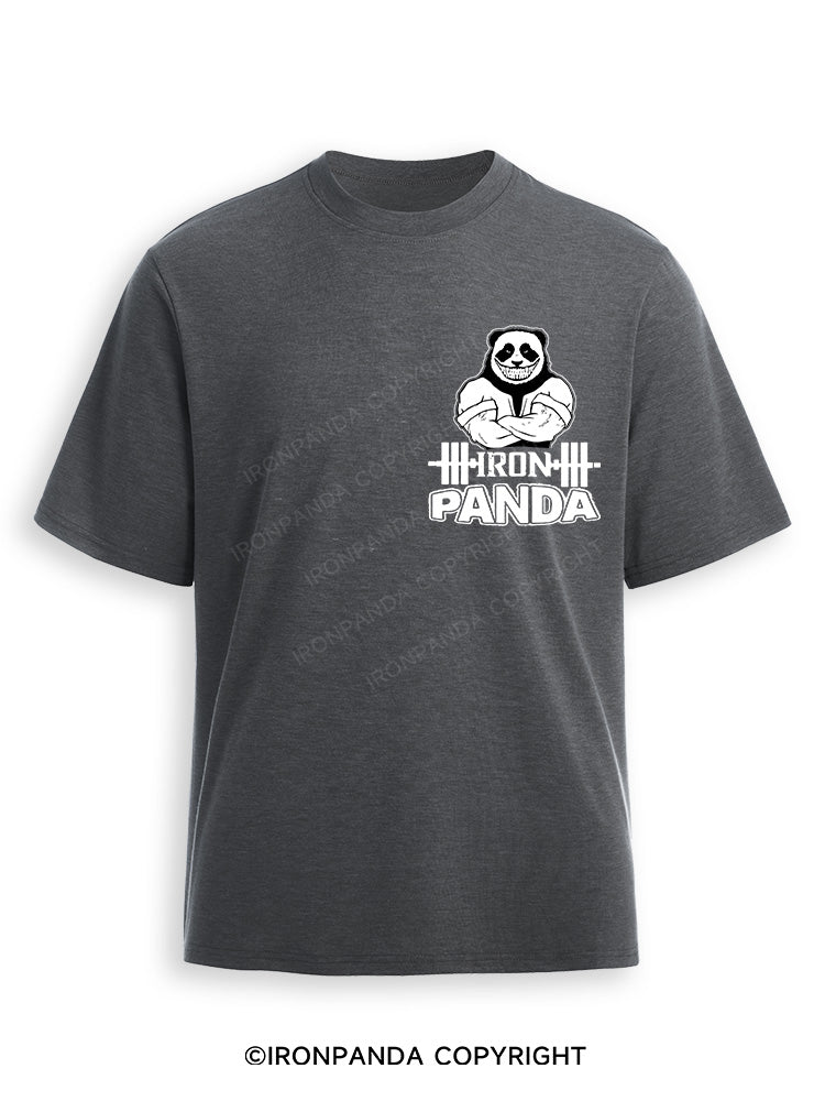 ironpanda brand Ultra Soft Heather T-Shirt