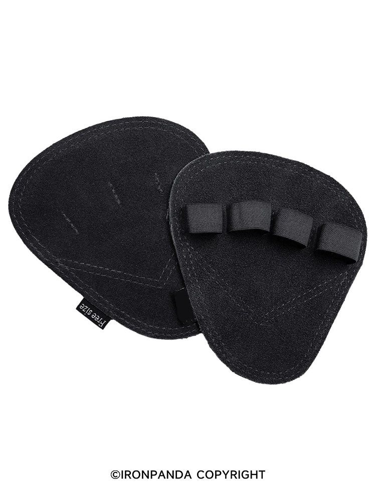 IronPanda Cowhide Leather Palm Guard Fitness Gloves