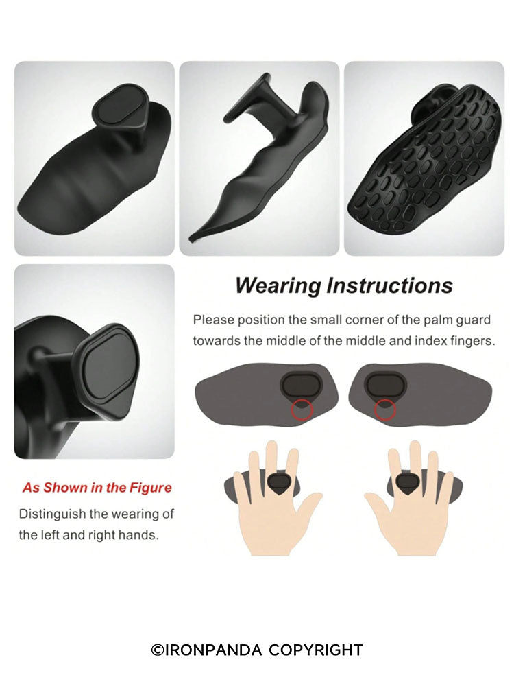 IronPanda Non-Slip Fitness Grips